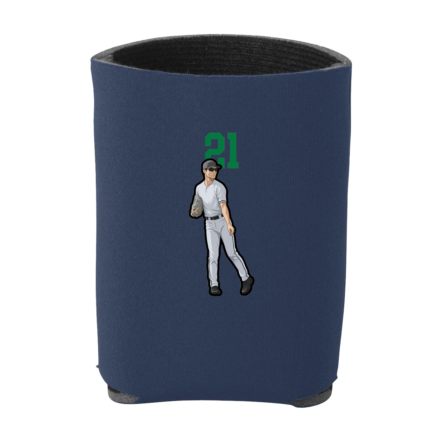 Can Holder — Number Top in Navy