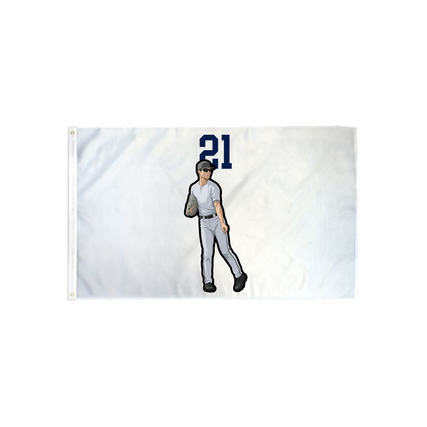 3x5 Flag — Number Top in Classic