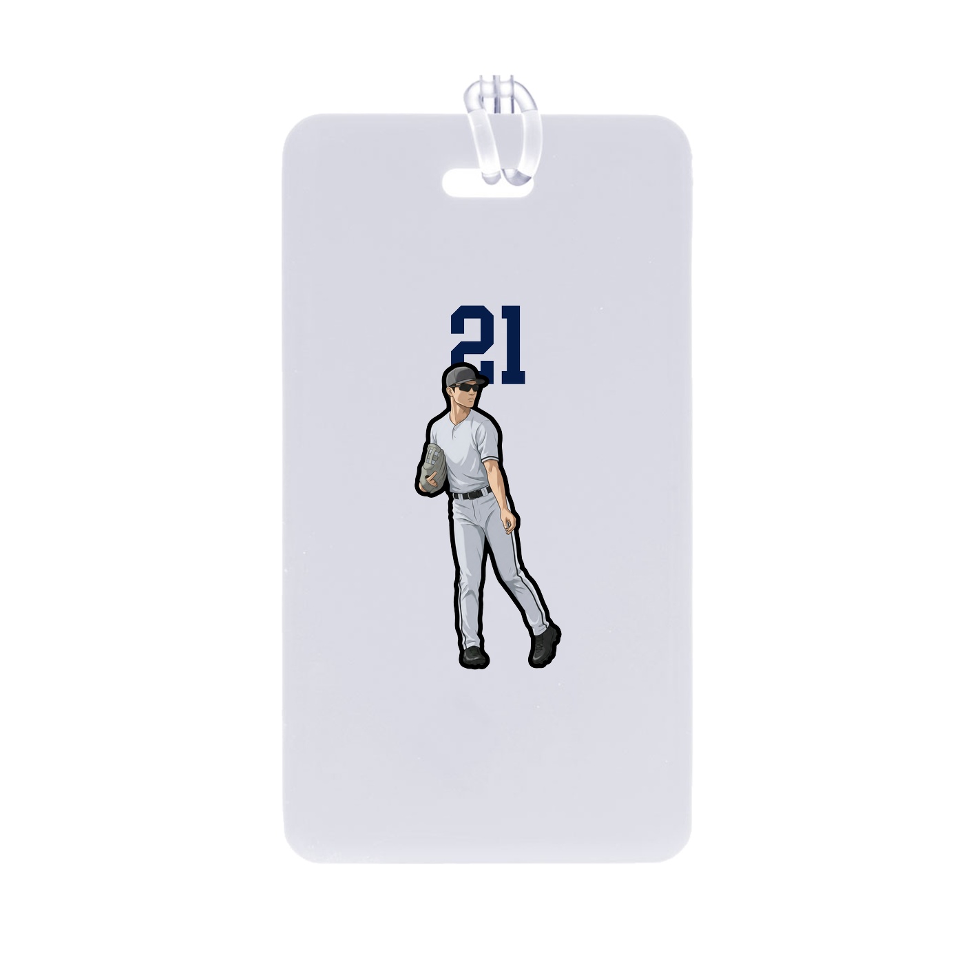 Bag Tag — Number Top in Classic