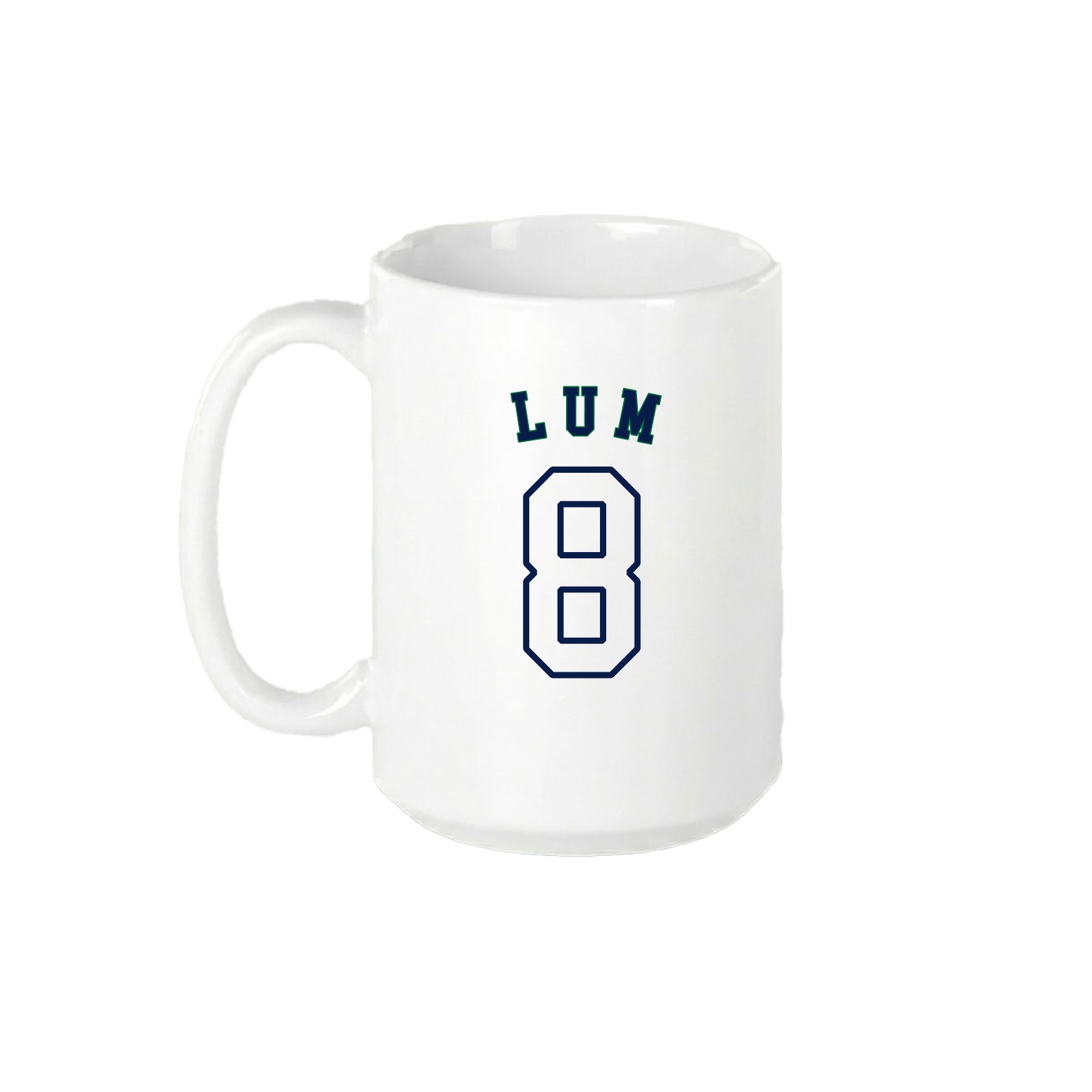 15oz Coffee Mug — Shirsey Arch in White
