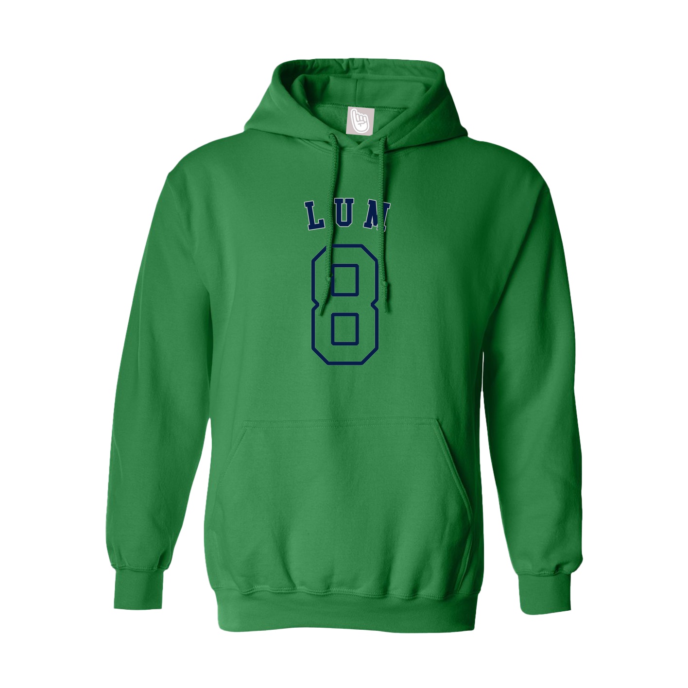 Youth Hoodie — Shirsey Arch in Green