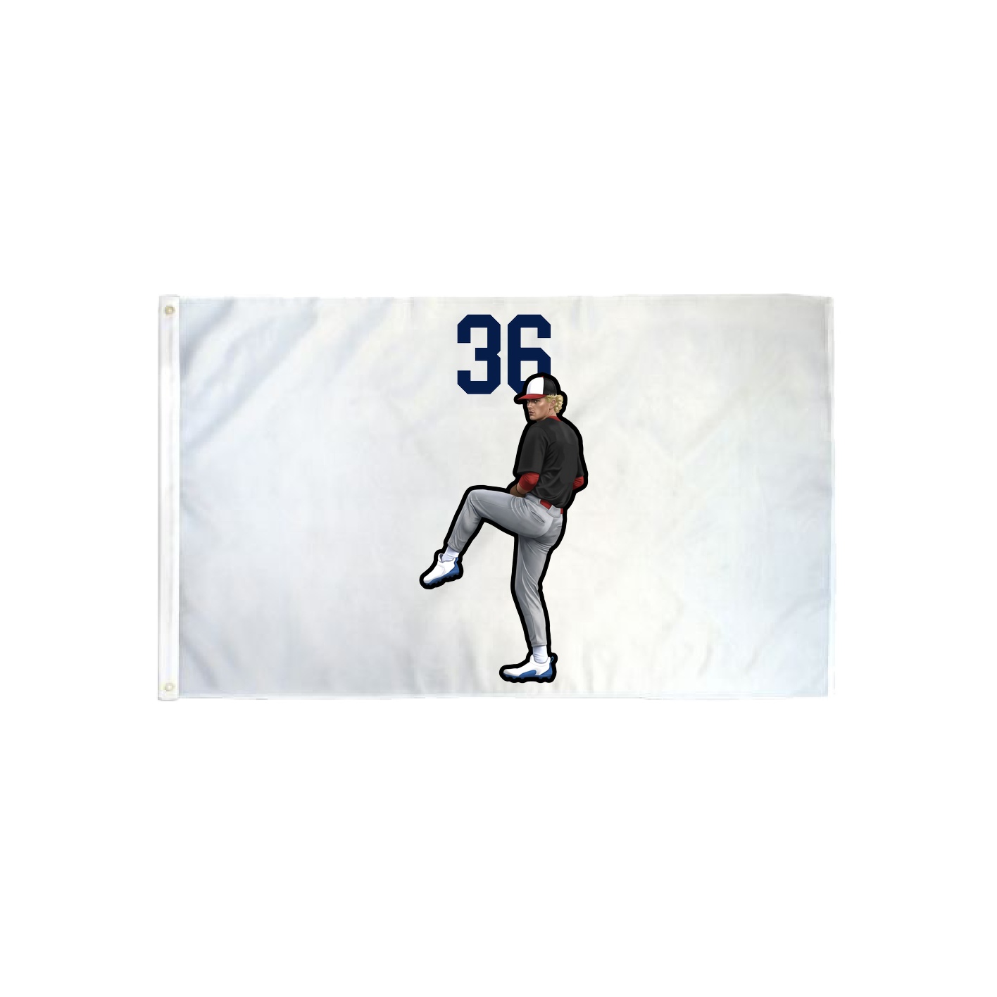3x5 Flag — Number Top in Classic