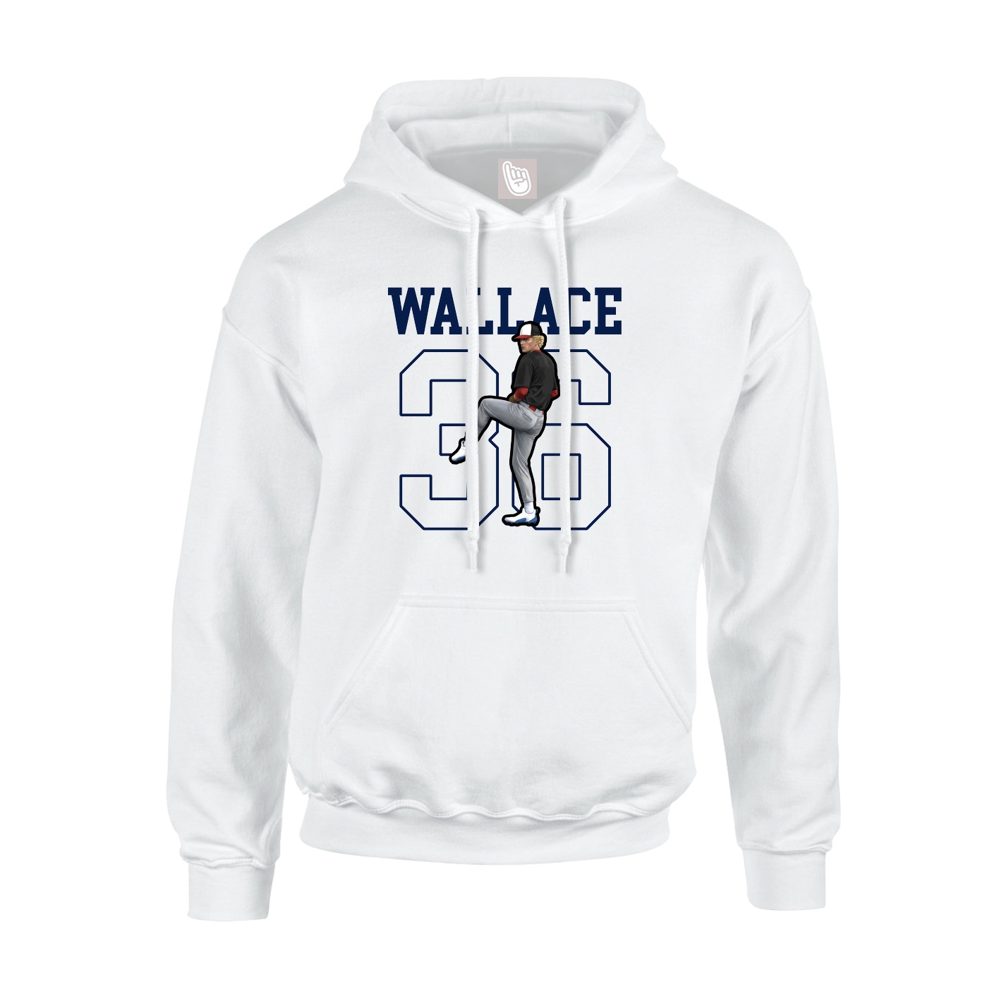 Youth Hoodie — Shirsey in White
