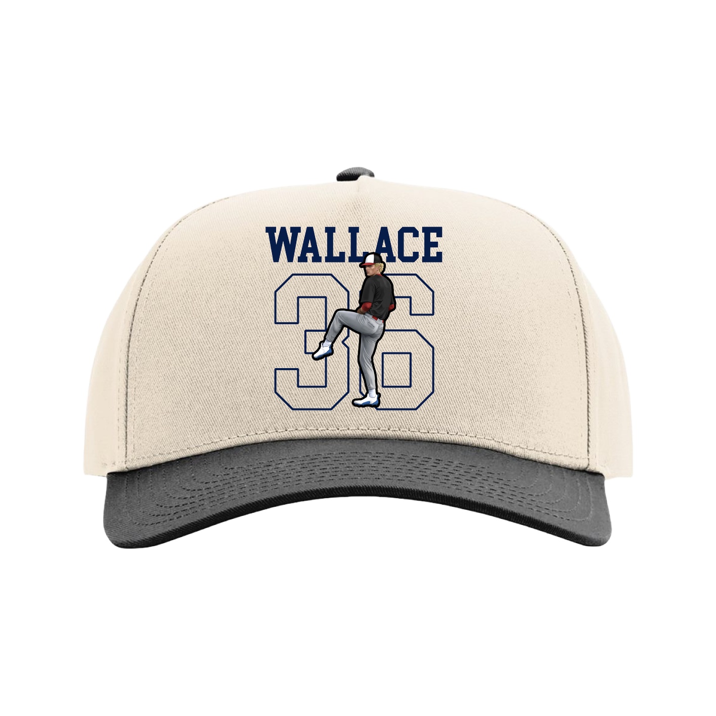 Full Fabric Five-Panel Champ Cap