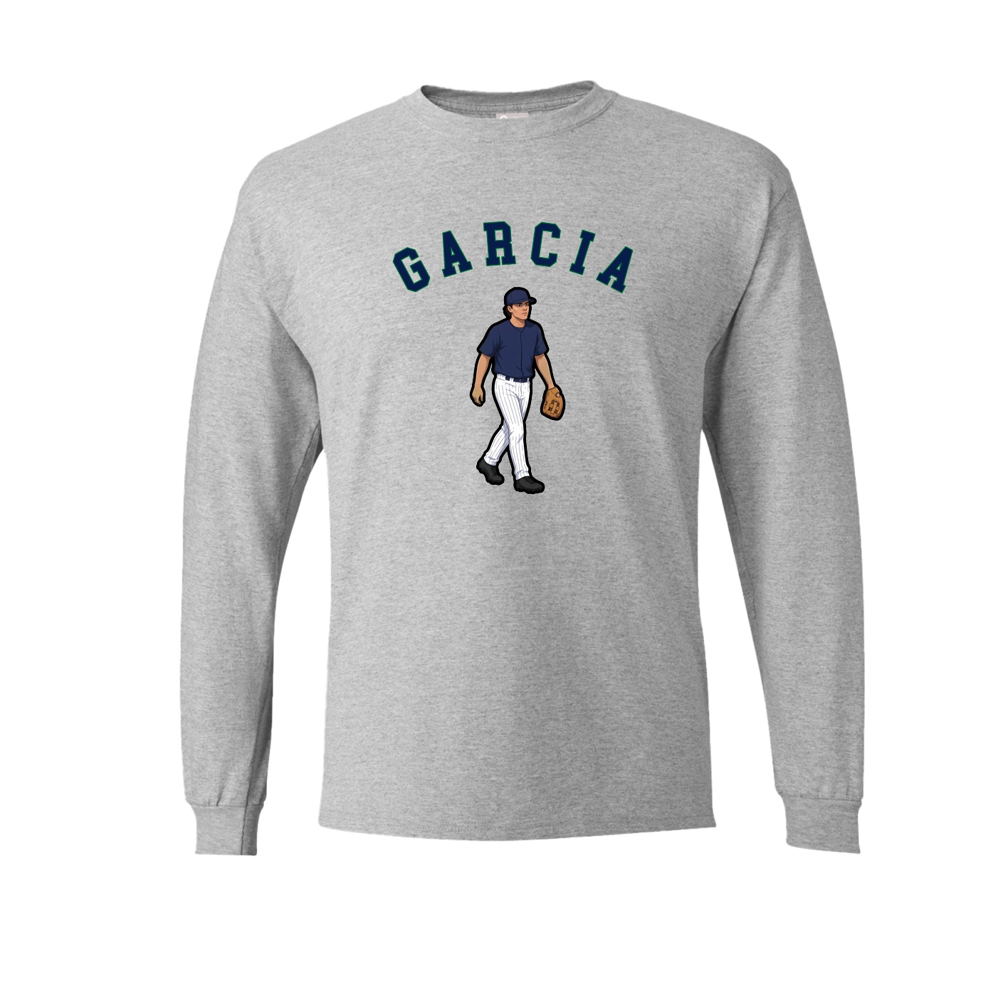 Long Sleeve Tee — Shirsey Arch in Grey