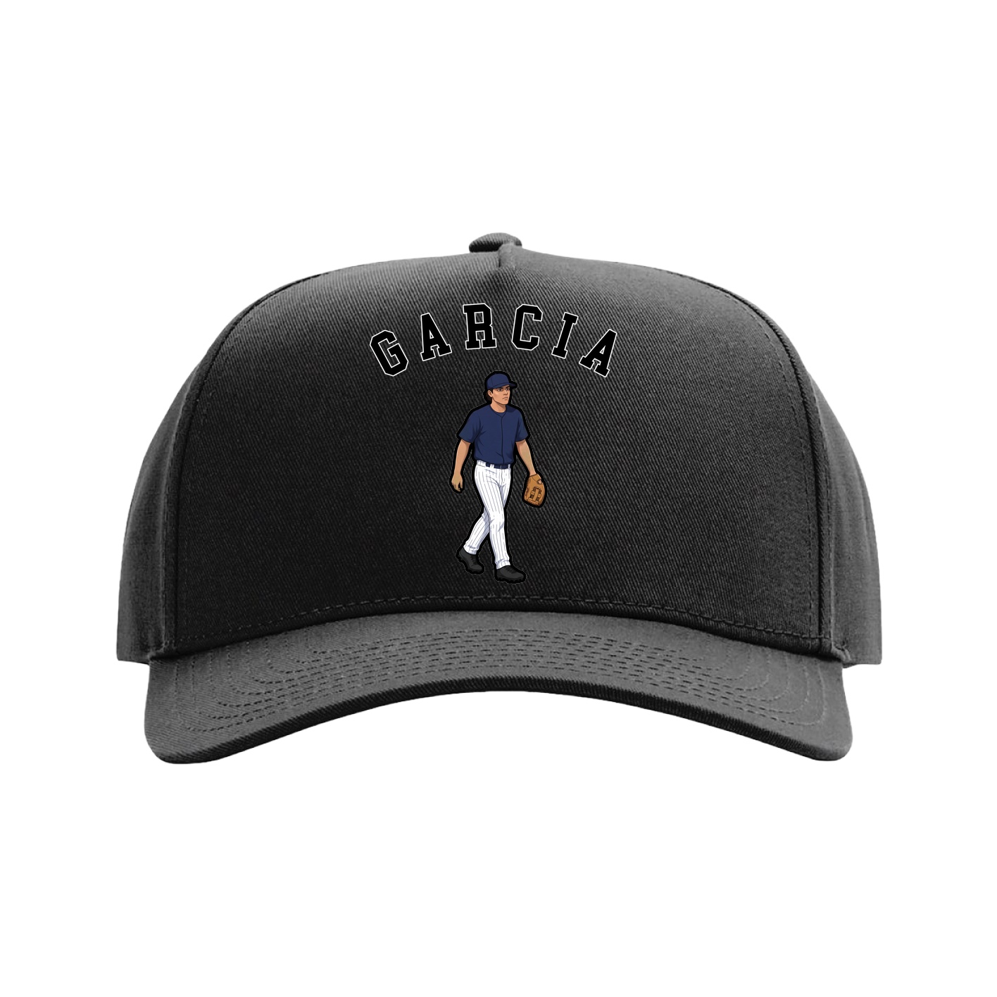 Full Fabric Five-Panel Champ Cap