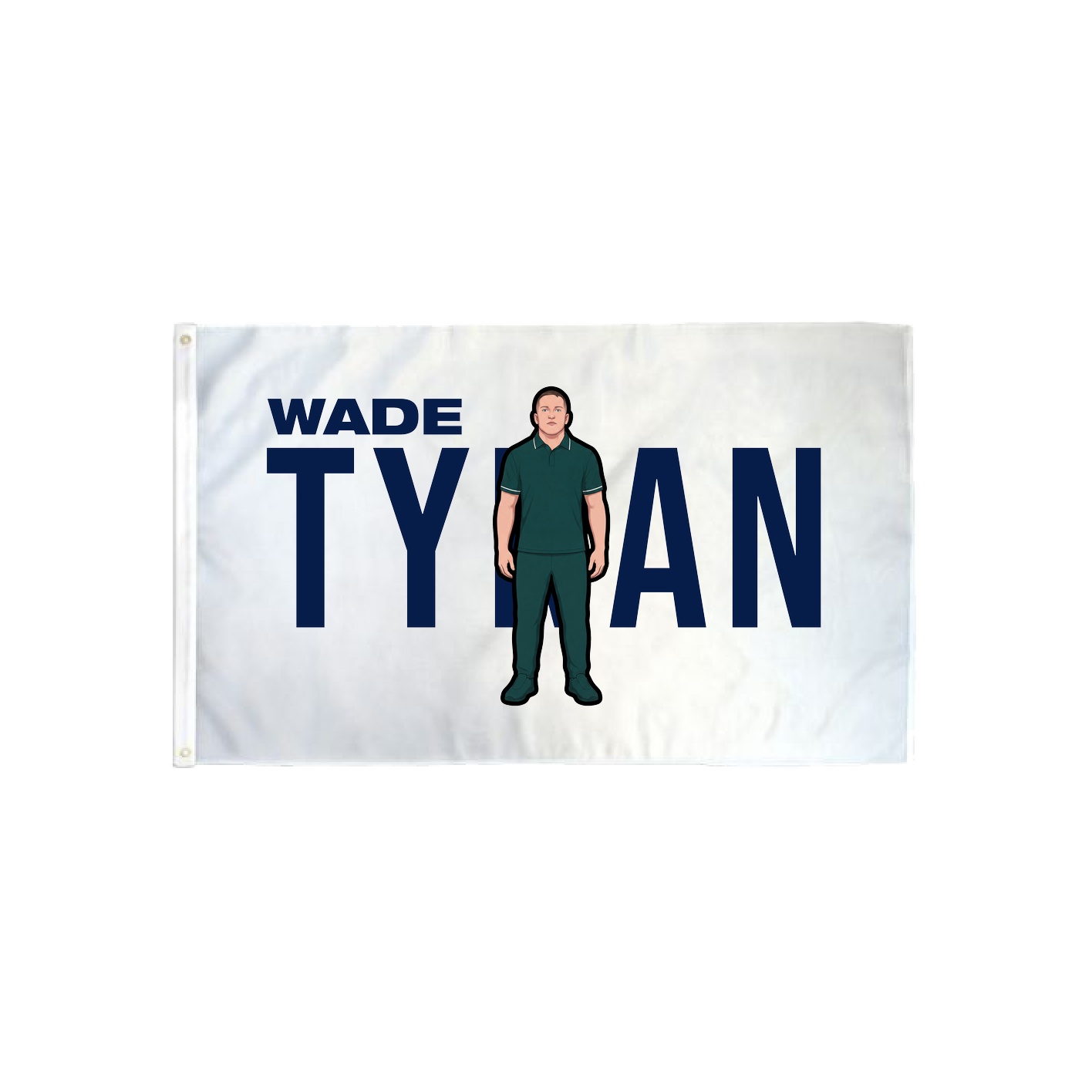 3x5 Flag — Player Name in Classic