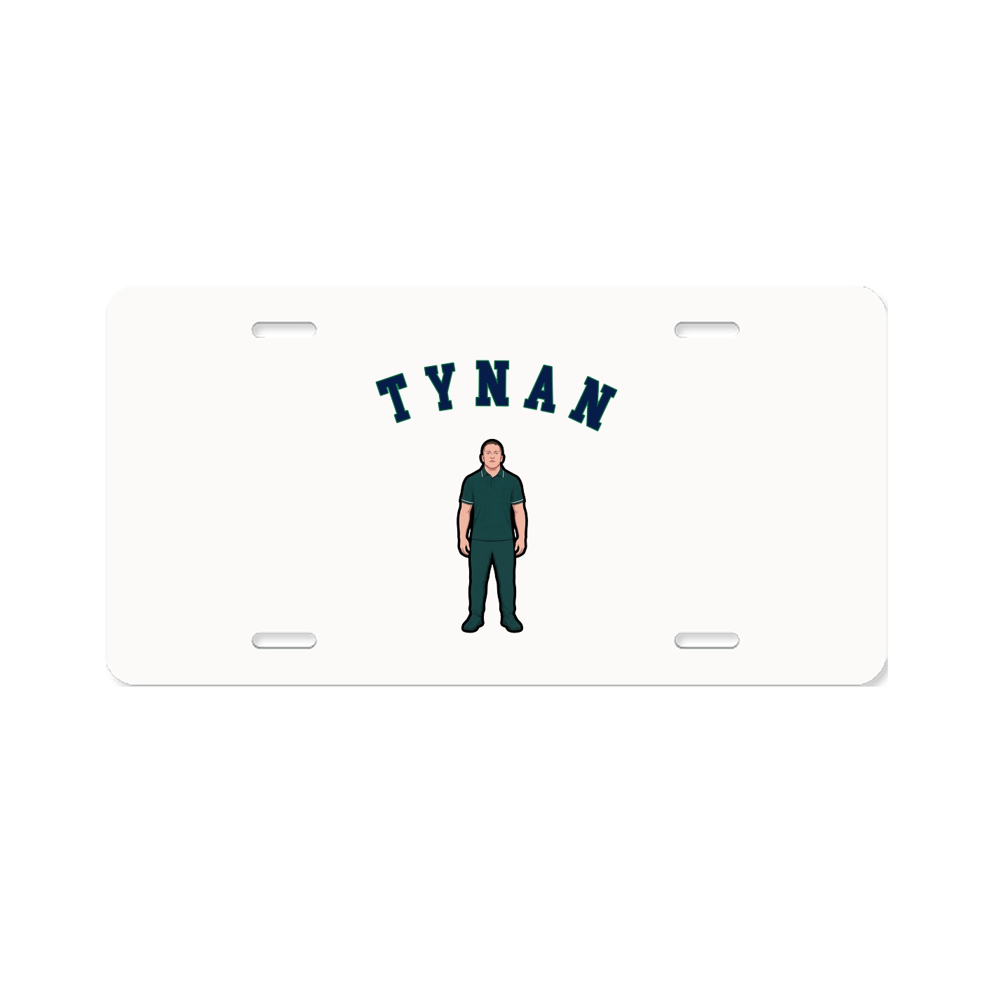 License Plate — Shirsey Arch in Classic