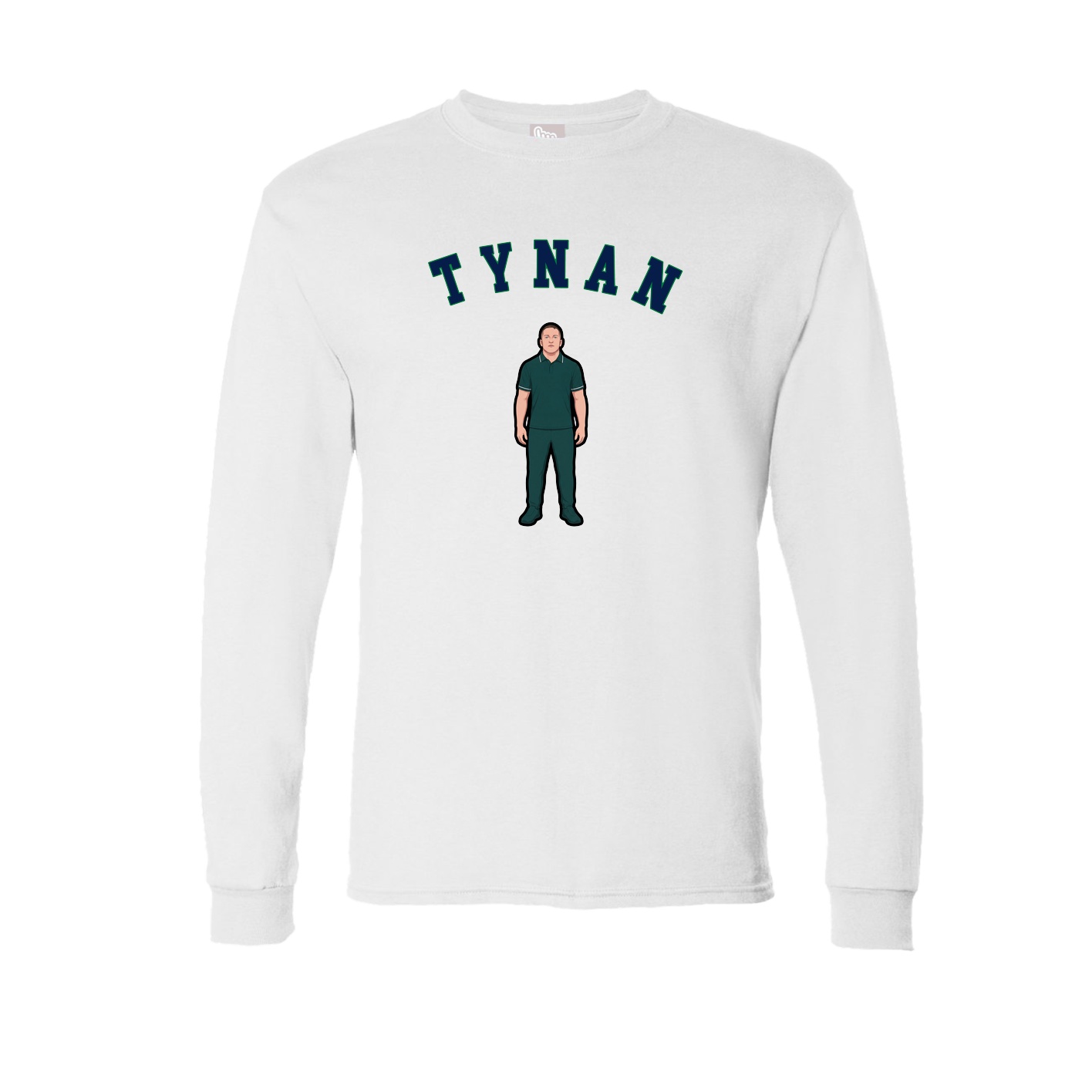 Long Sleeve Tee — Shirsey Arch in White