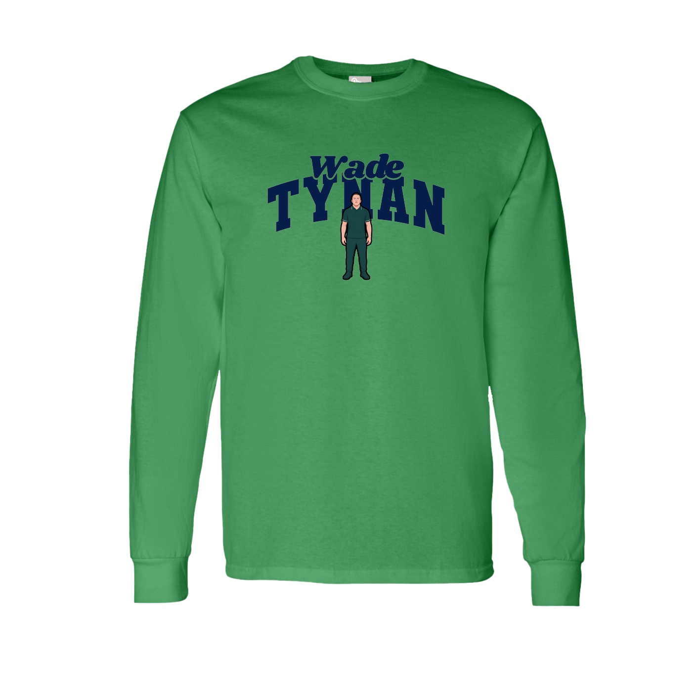 Long Sleeve Tee — Signature Arch in Green
