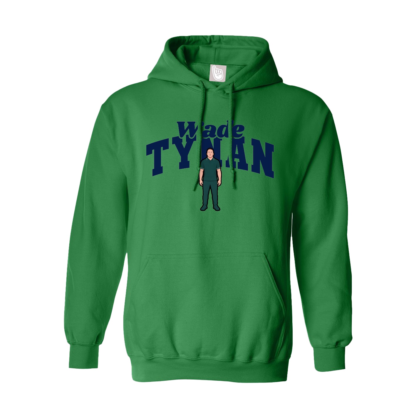 Hoodie — Signature Arch in Green