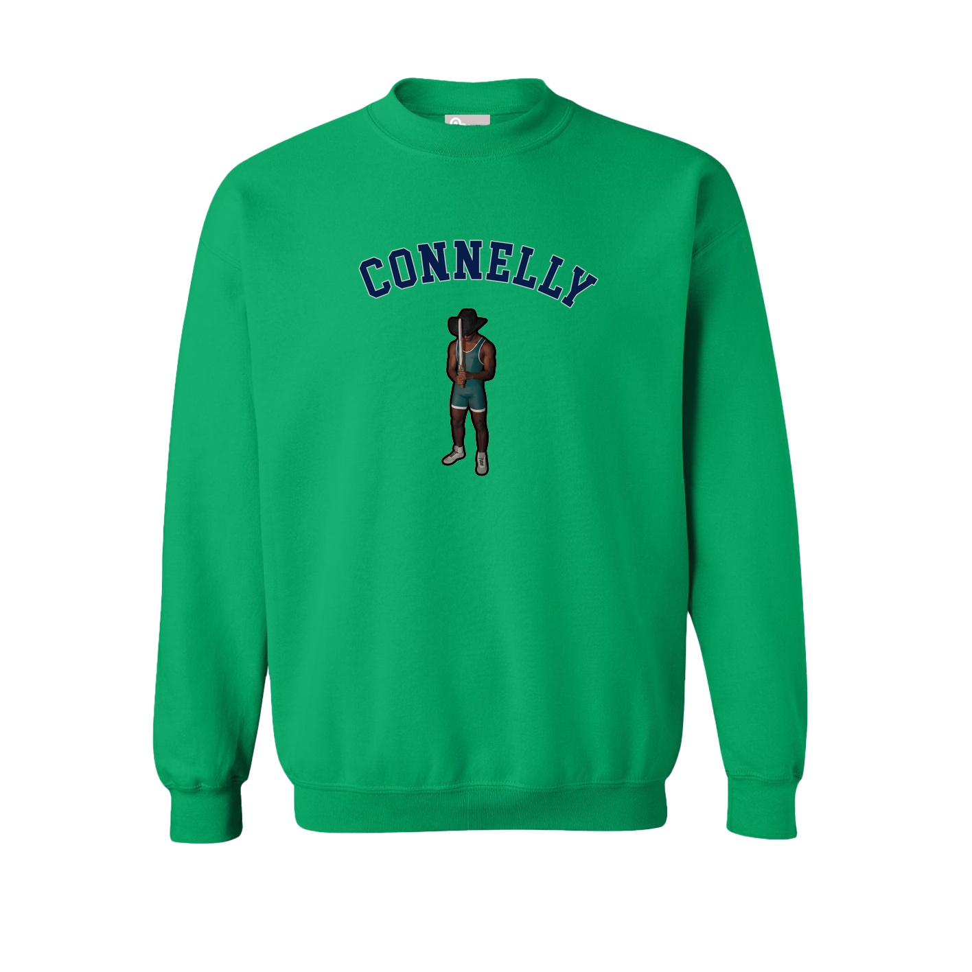Fleece Crew — Shirsey Arch in Green