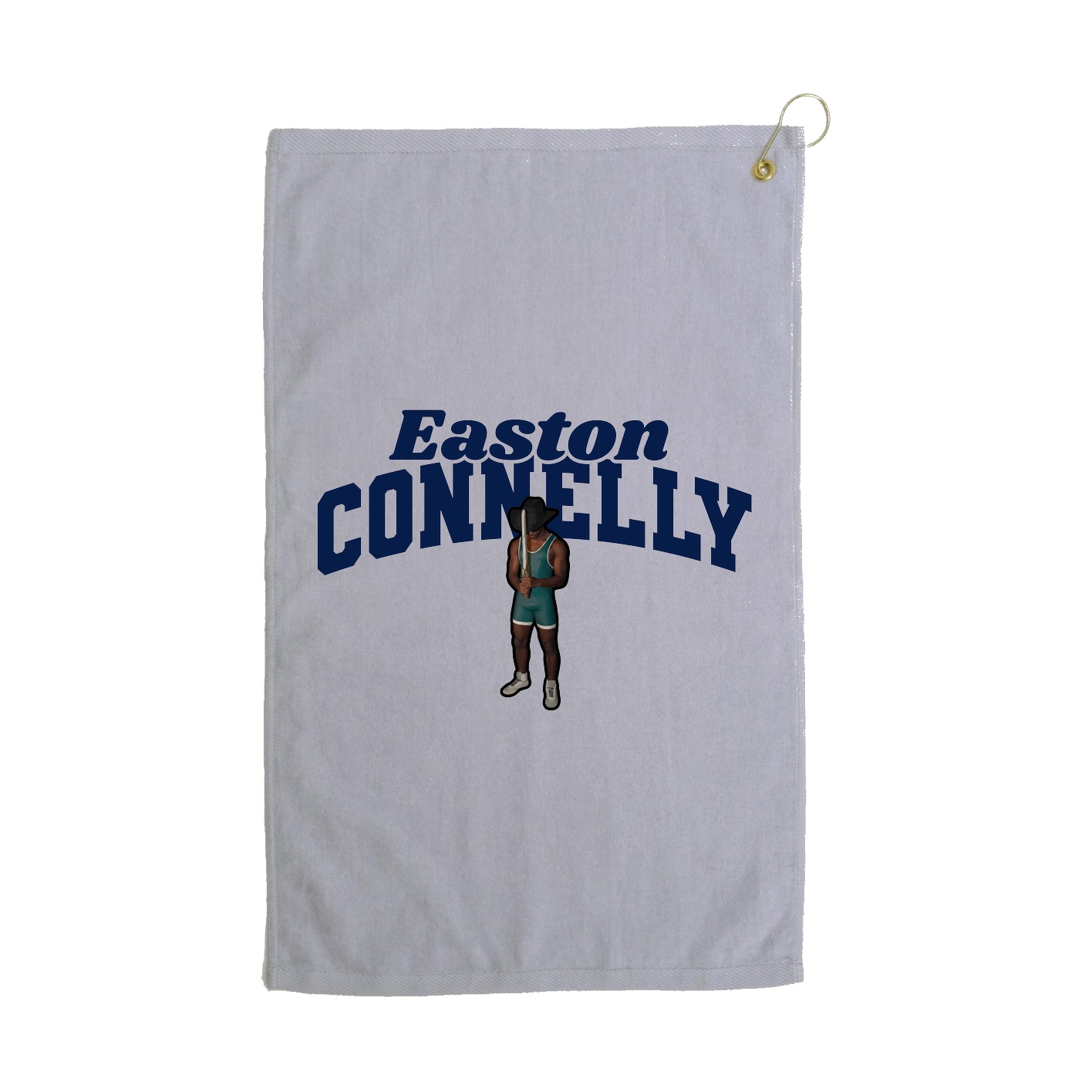 Golf Towel — Signature Arch in Grey