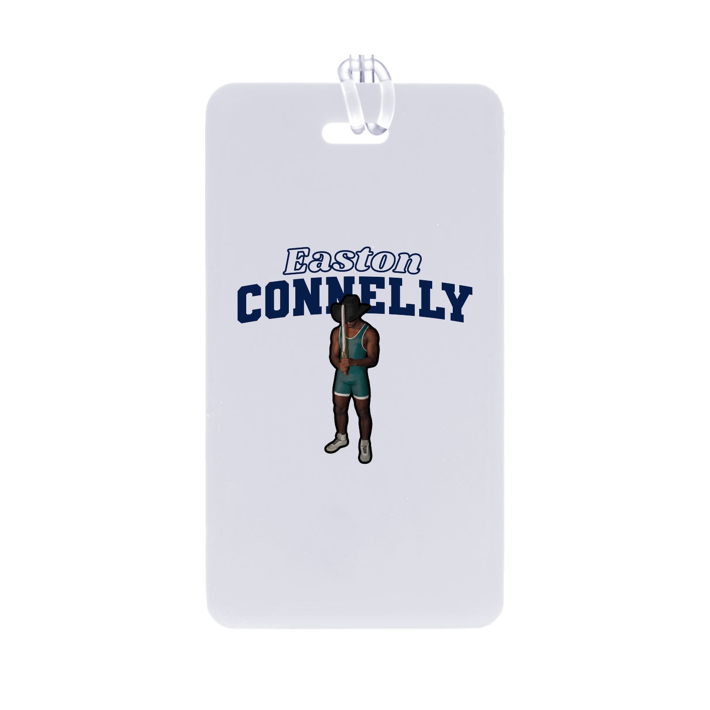 Bag Tag — Name Arch in Classic