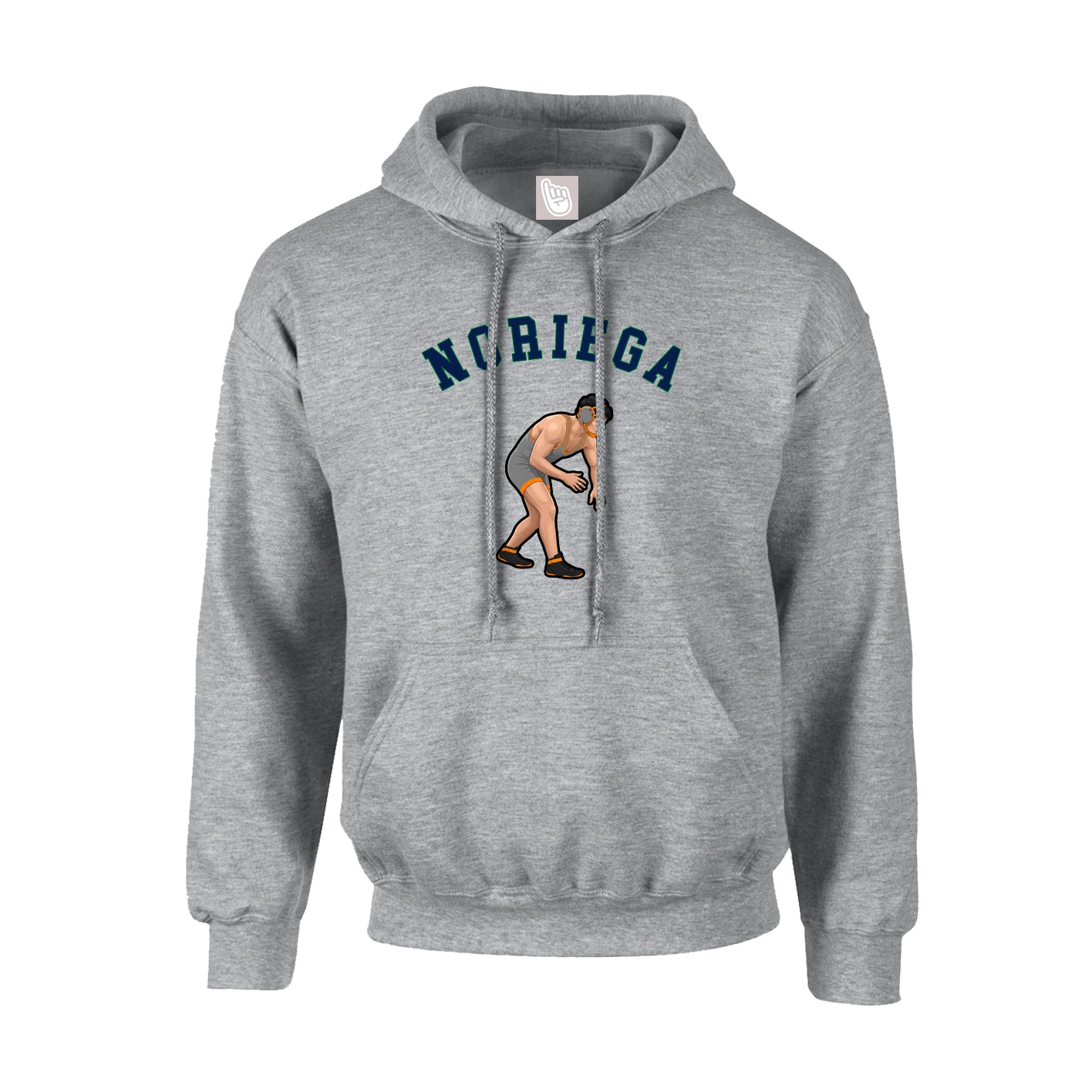 Youth Hoodie — Shirsey Arch in Grey