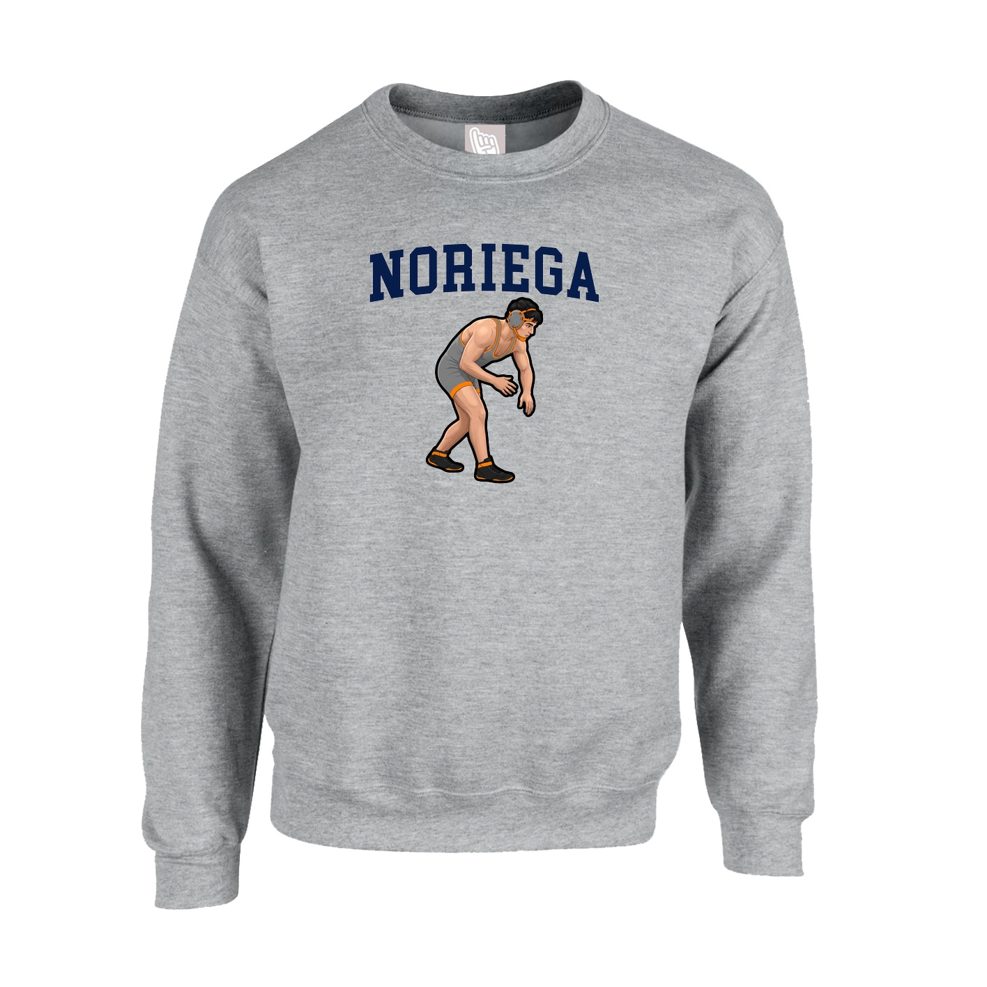 Fleece Crew — Shirsey in Grey