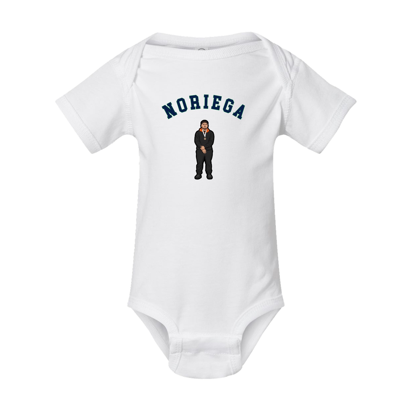 Baby Onesie — Shirsey Arch in White