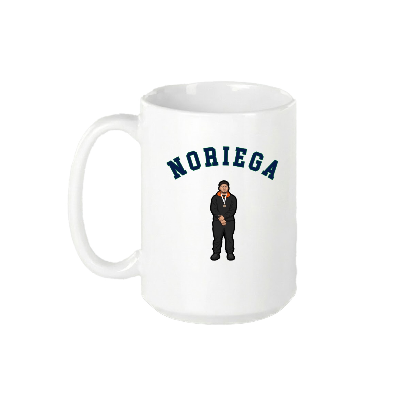 15oz Coffee Mug — Shirsey Arch in White