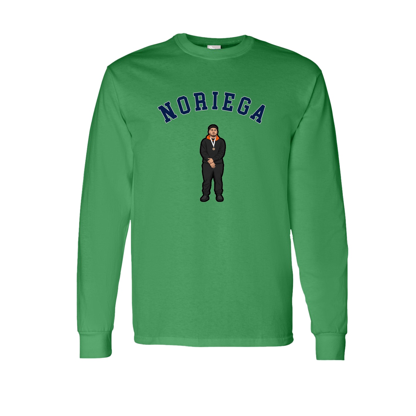 Long Sleeve Tee — Shirsey Arch in Green