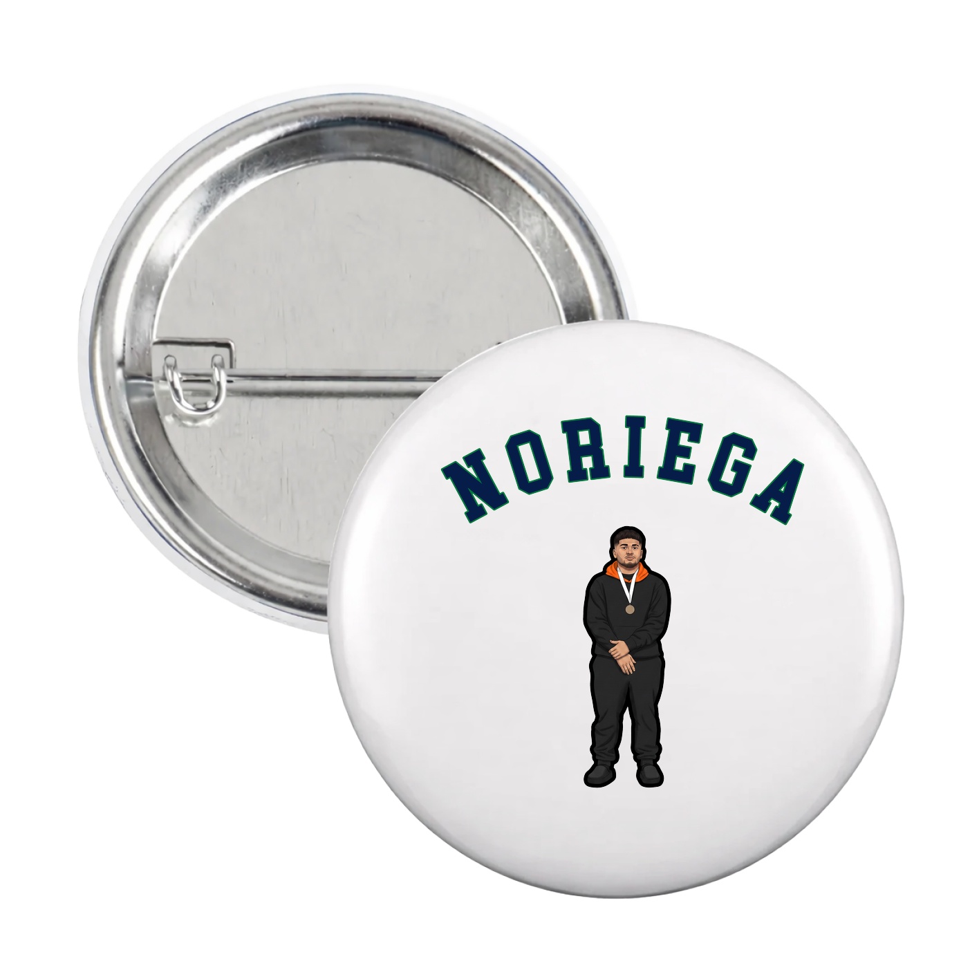 Game Day Button — Shirsey Arch in White