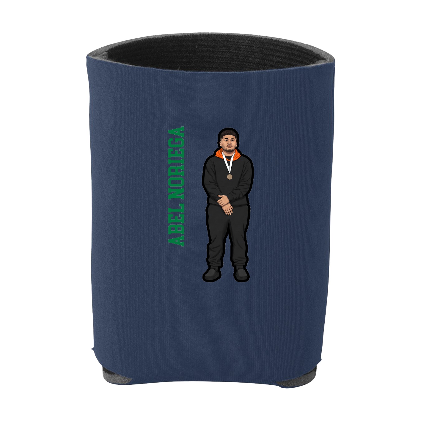 Can Holder — Name Vertical in Navy