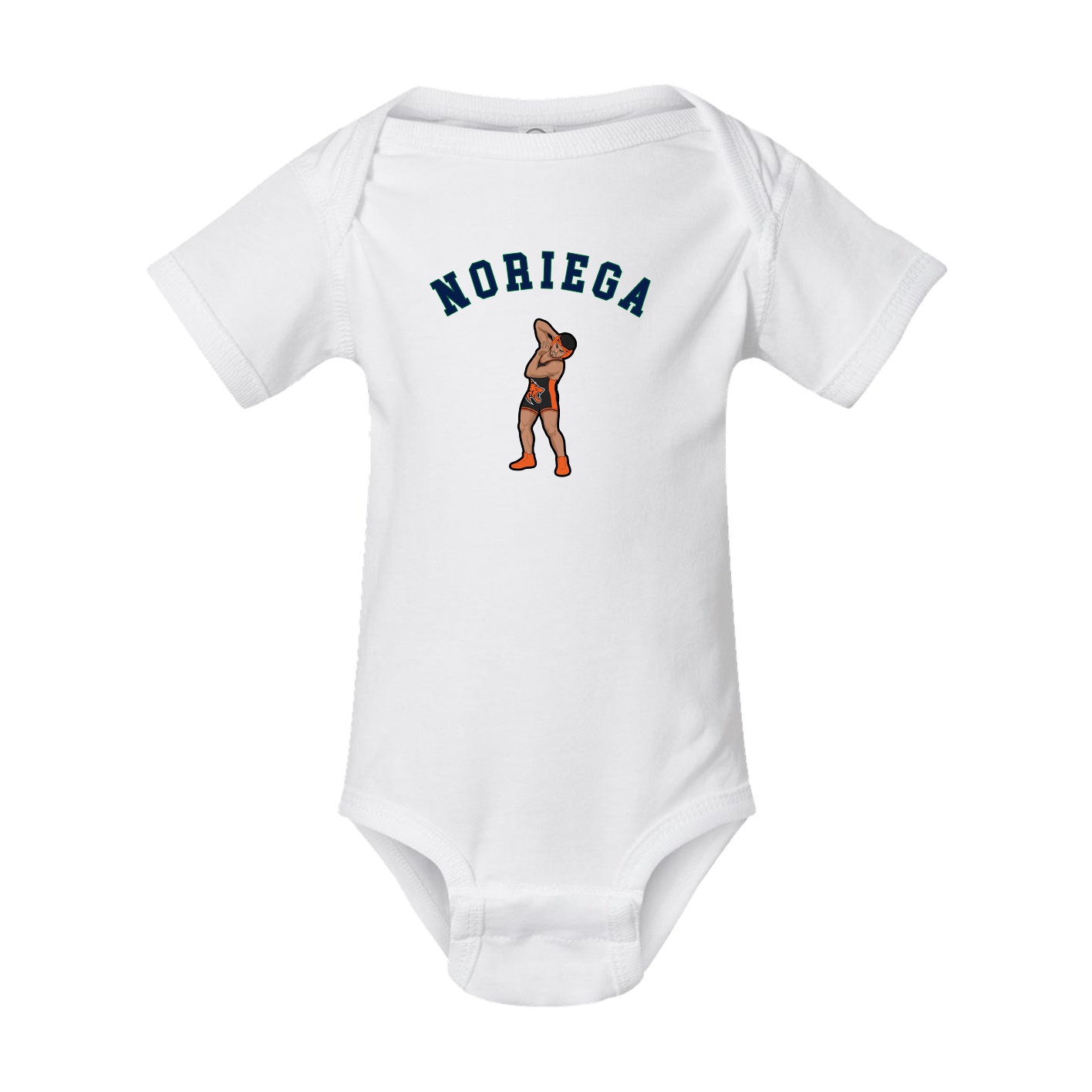 Baby Onesie — Shirsey Arch in White