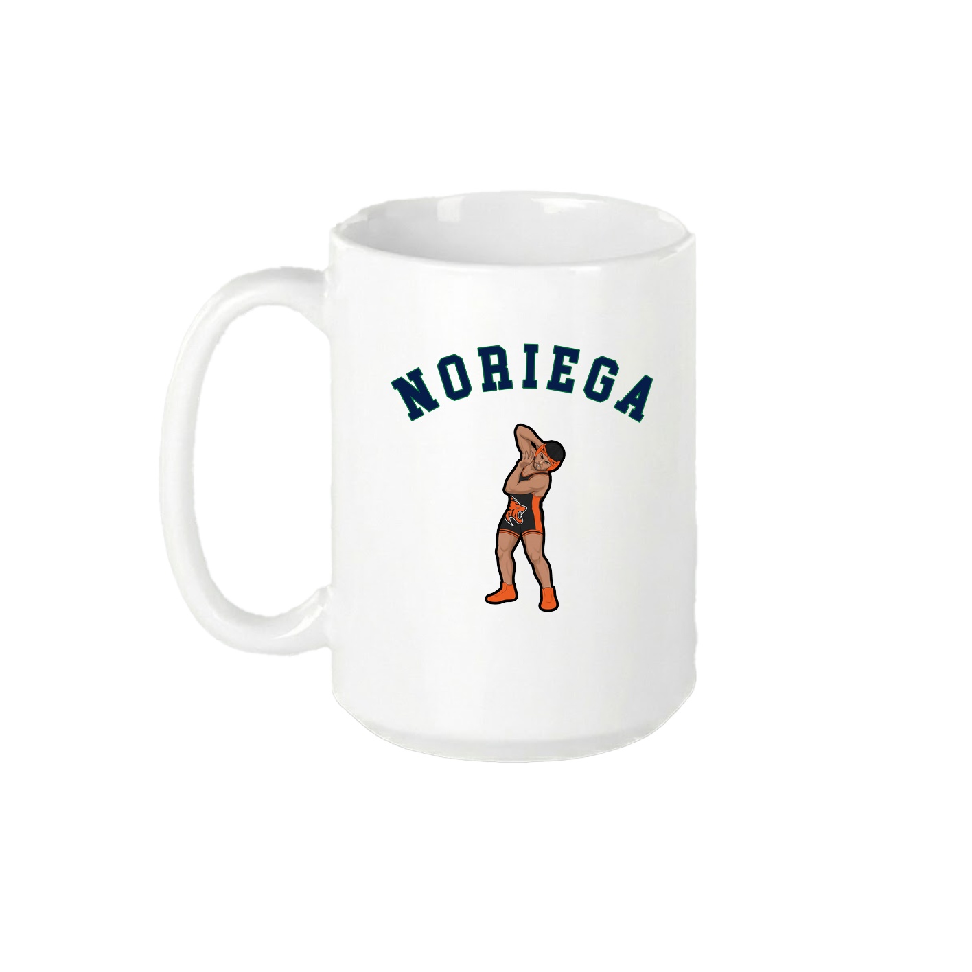 15oz Coffee Mug — Shirsey Arch in White