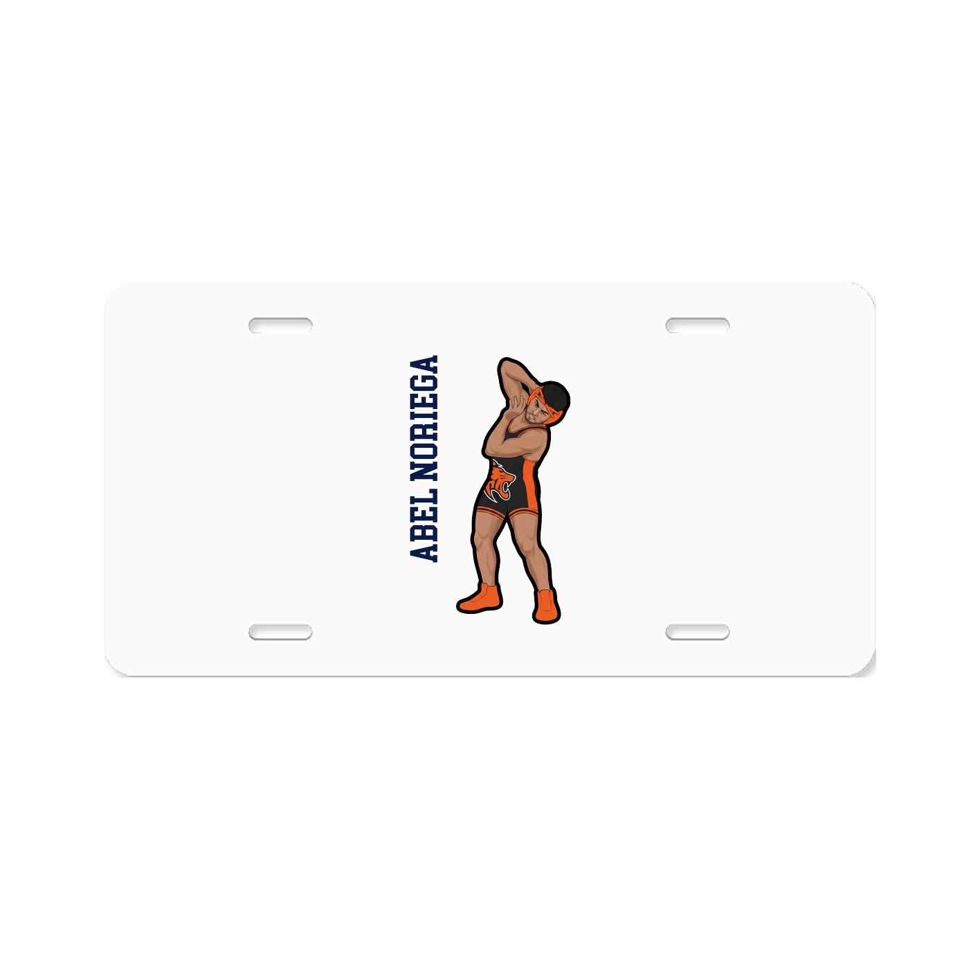 Aluminum License Plate