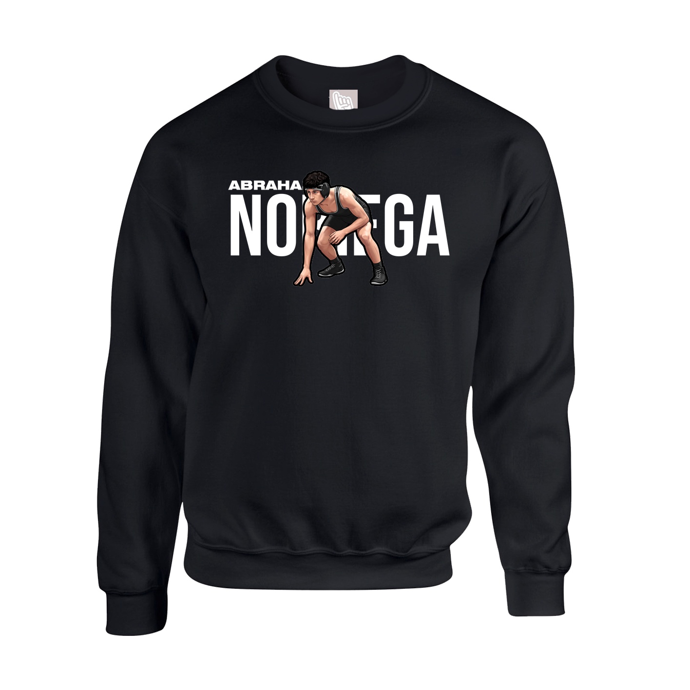 Fleece Crew — Player Name in Black