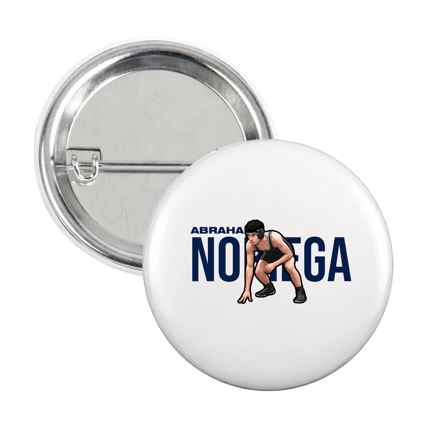 Game Day Button — Player Name in White