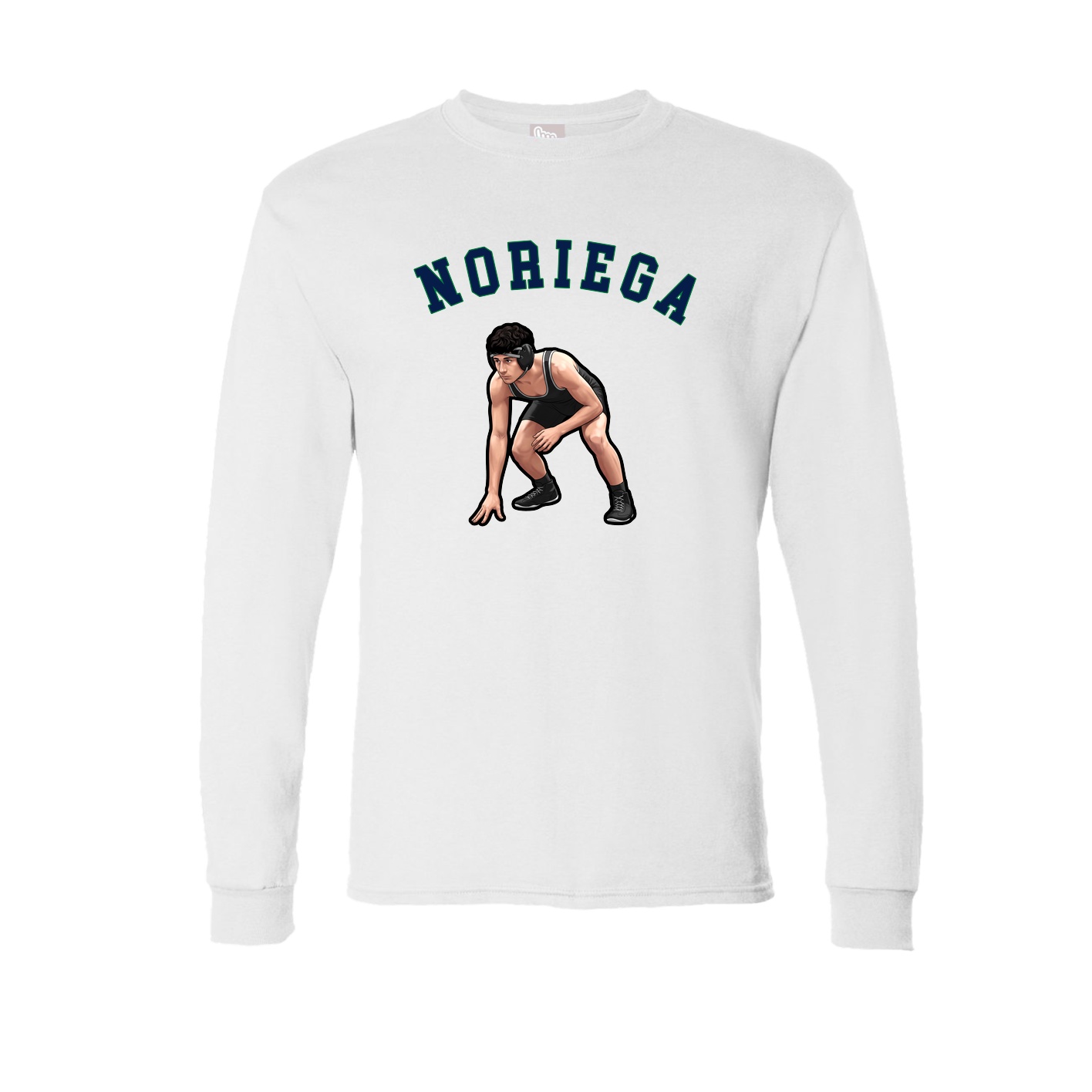 Long Sleeve Tee — Shirsey Arch in White