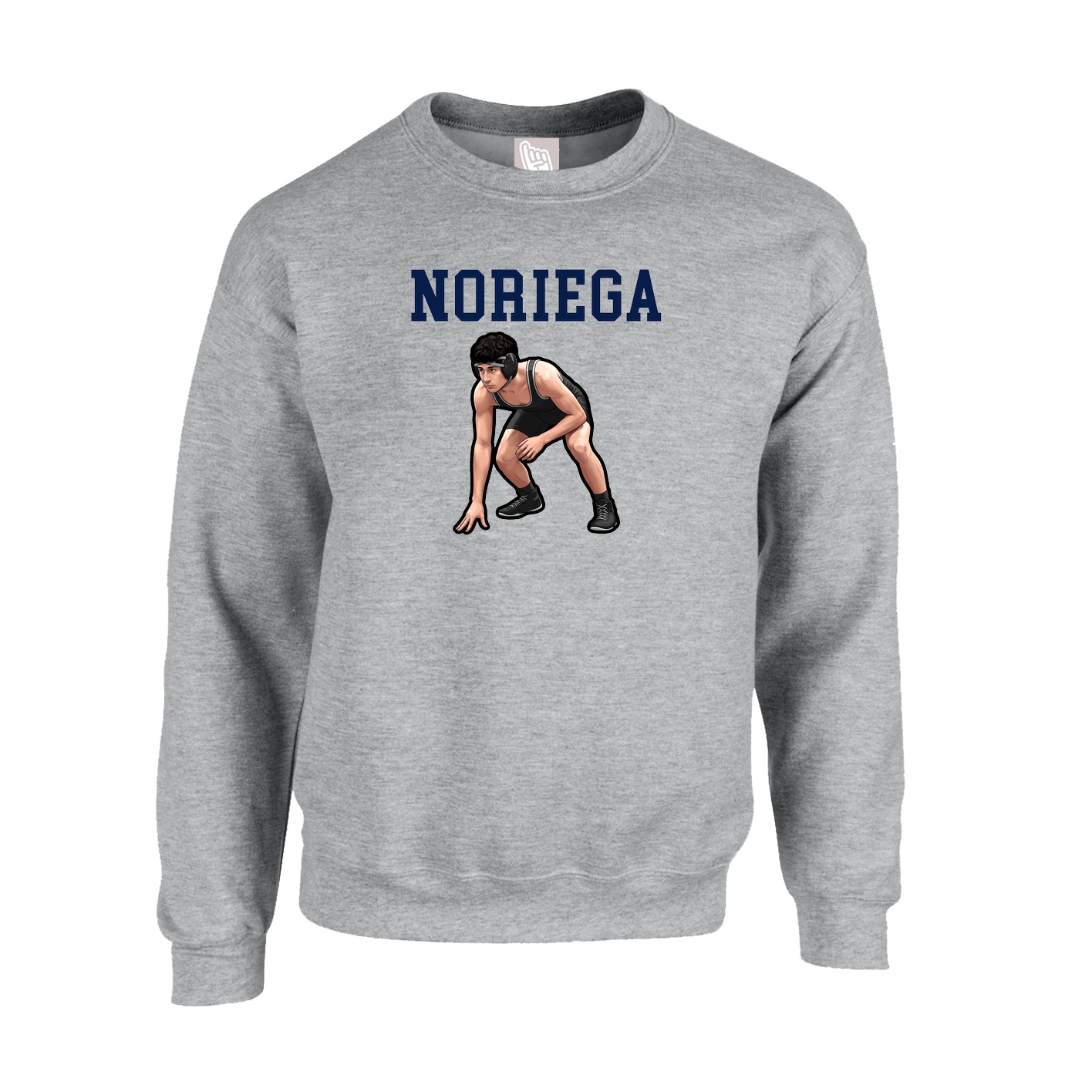Fleece Crew — Shirsey in Grey