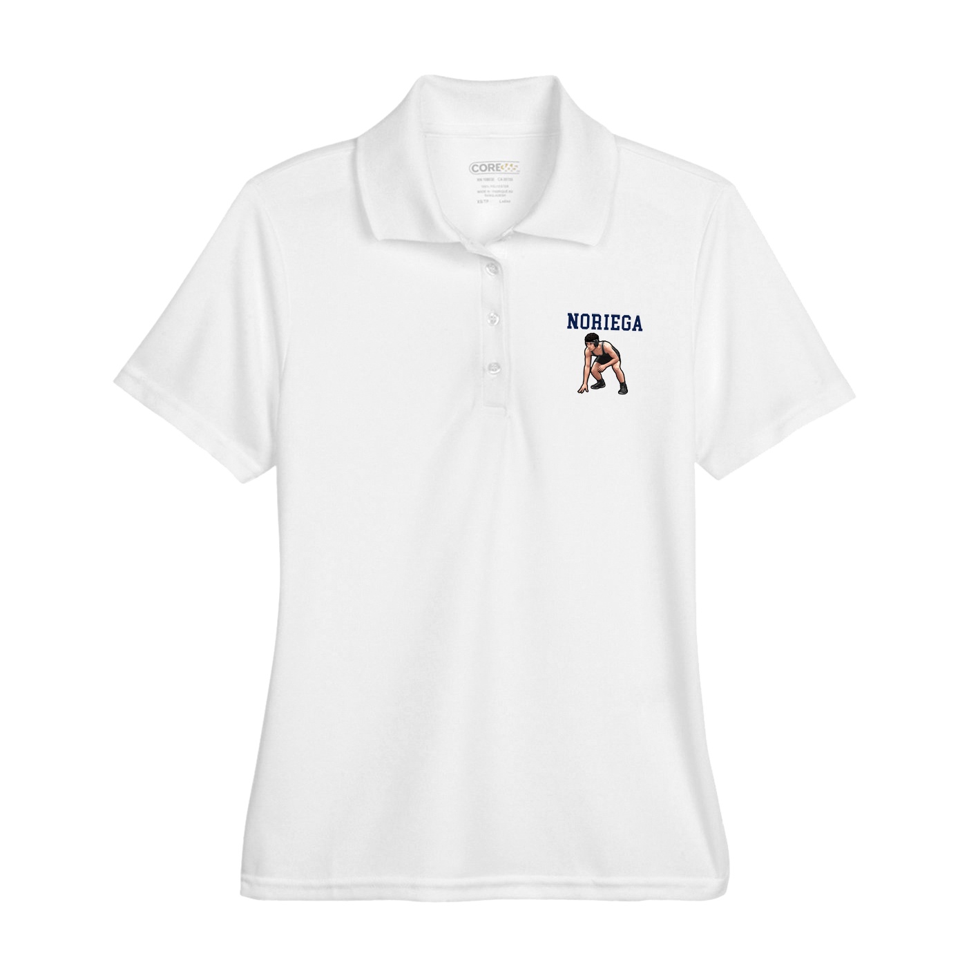 Womens Performance Polo — Shirsey in White