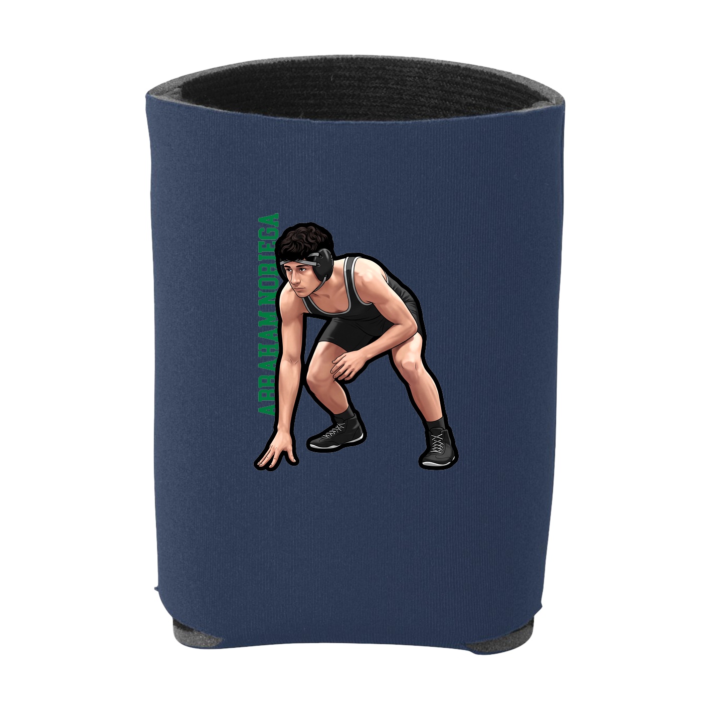 Can Holder — Name Vertical in Navy