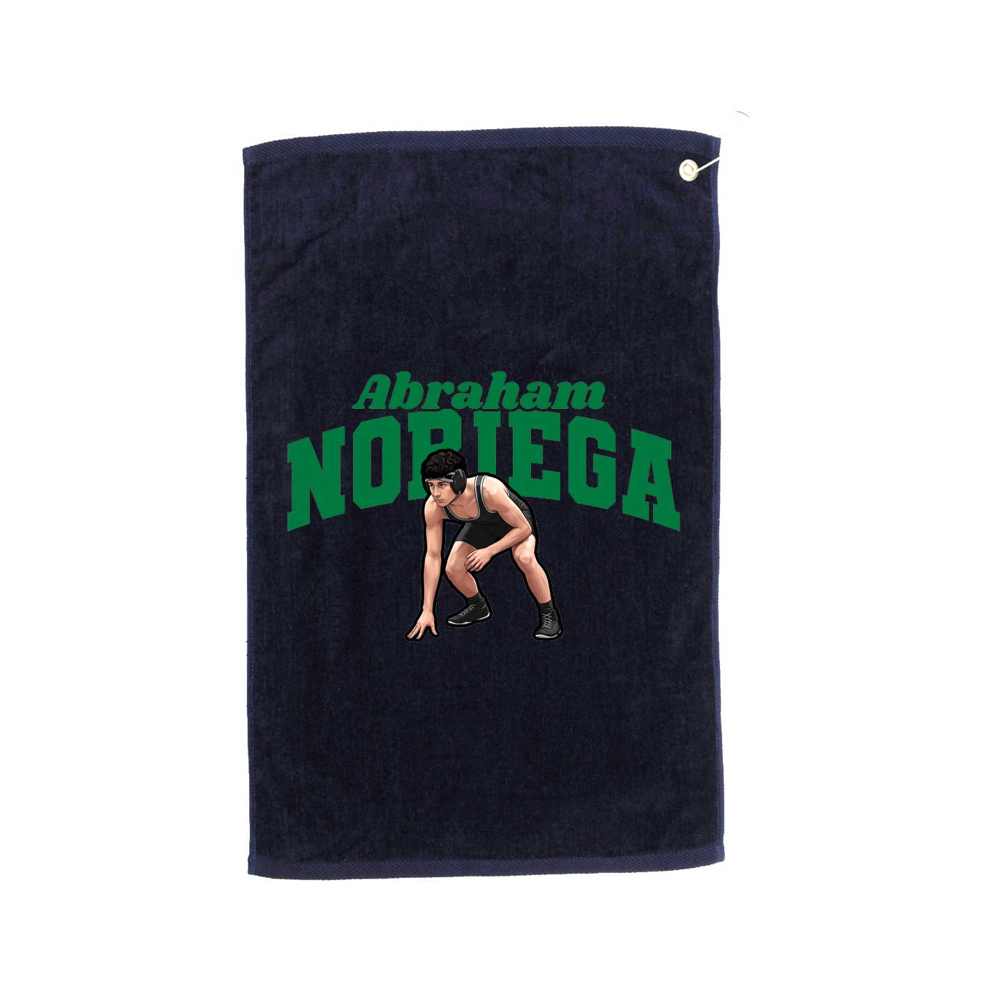 Golf Towel — Signature Arch in Navy