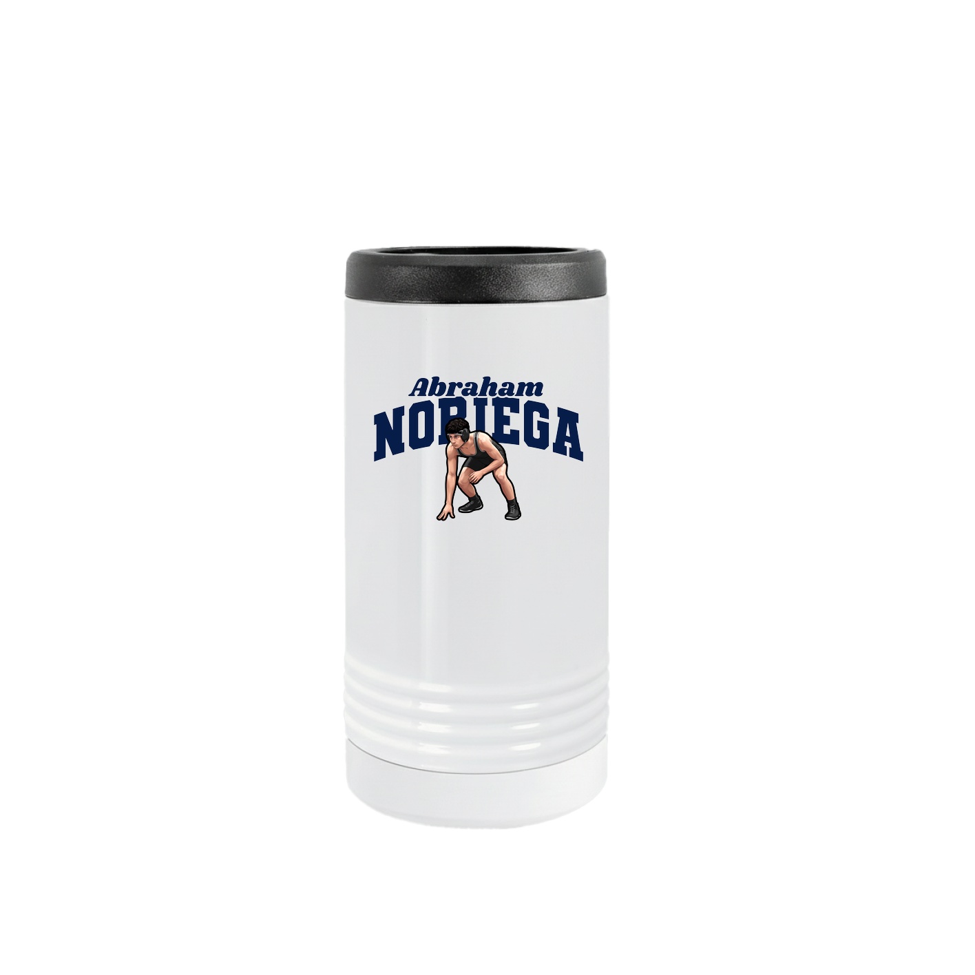 Slim Beverage Holder — Signature Arch in White