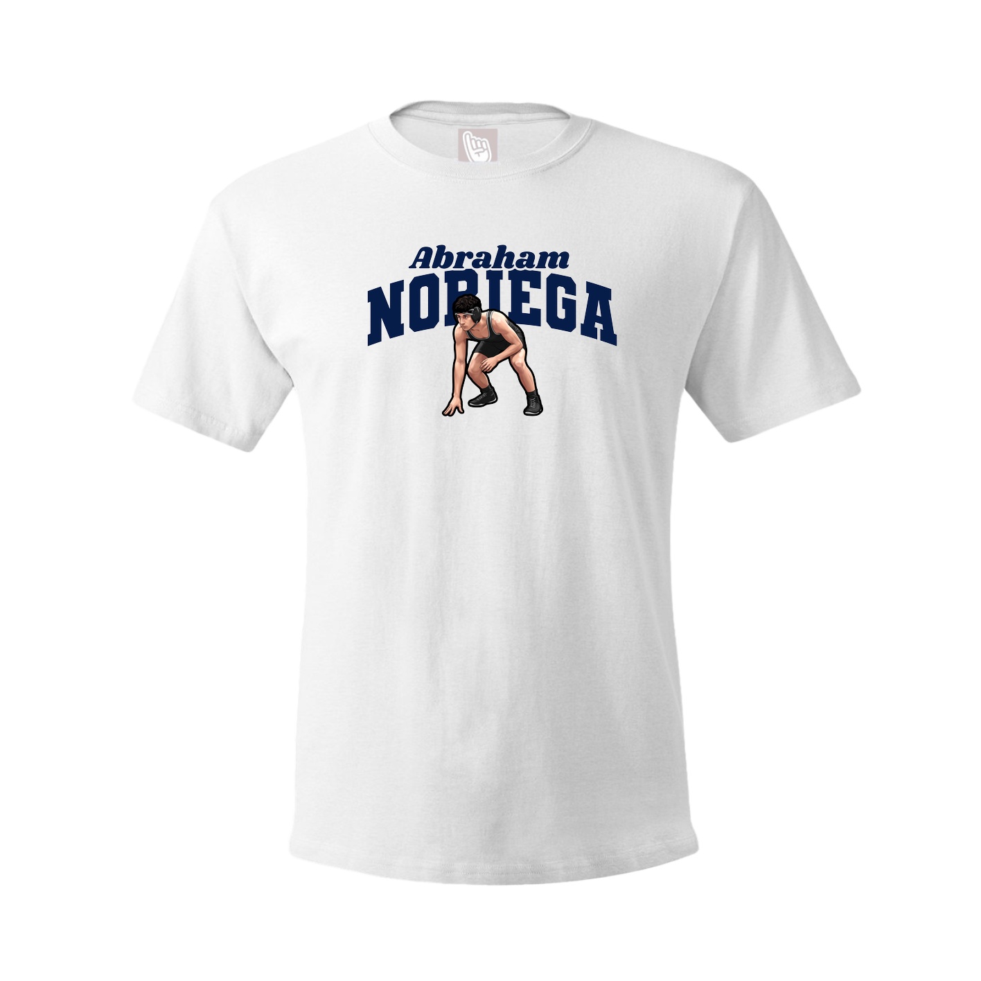 Youth Tee — Signature Arch in White