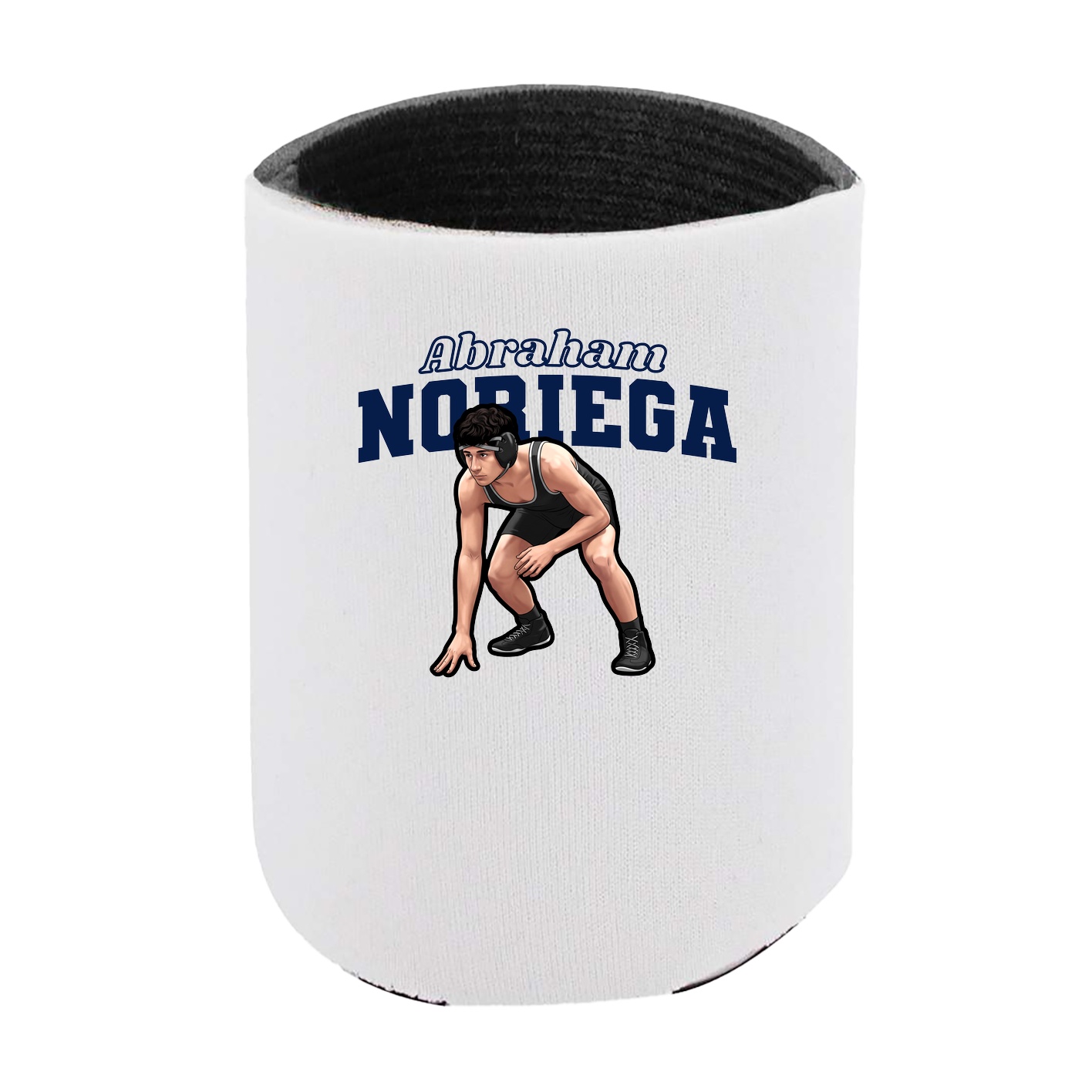 Can Holder — Name Arch in White