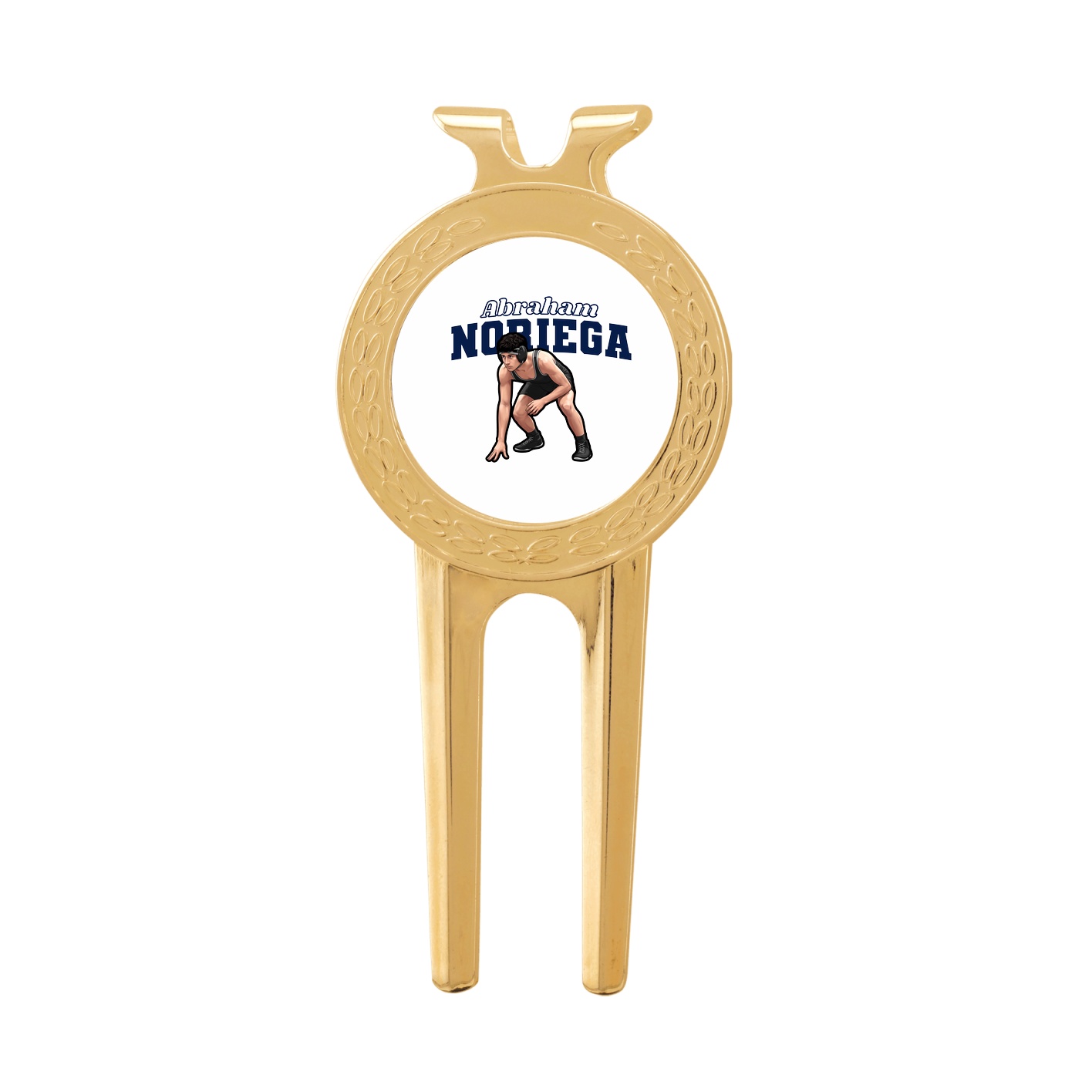 Divot Tool with Ball Marker — Name Arch in Classic