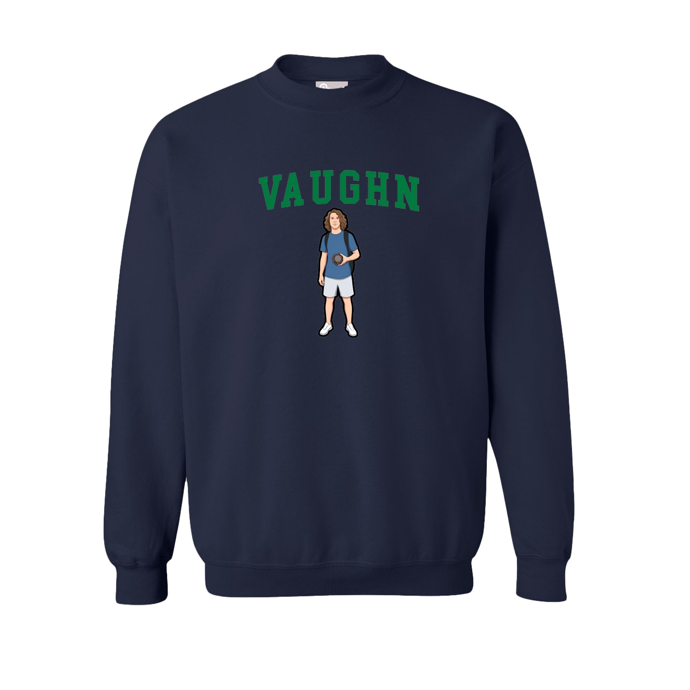 Fleece Crew — Shirsey in Navy