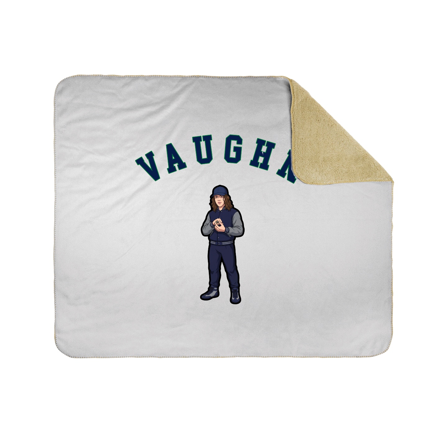 Throw Blanket — Shirsey Arch in White