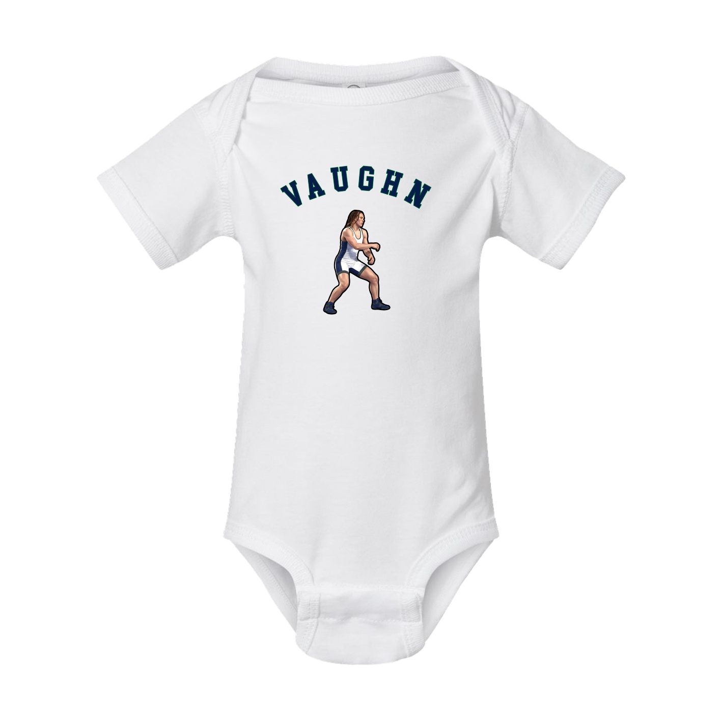Baby Onesie — Shirsey Arch in White