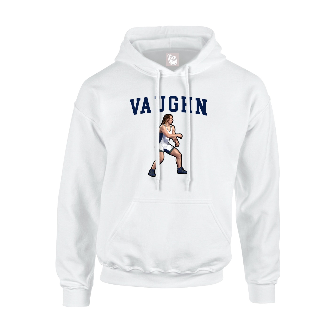 Hoodie — Shirsey in White