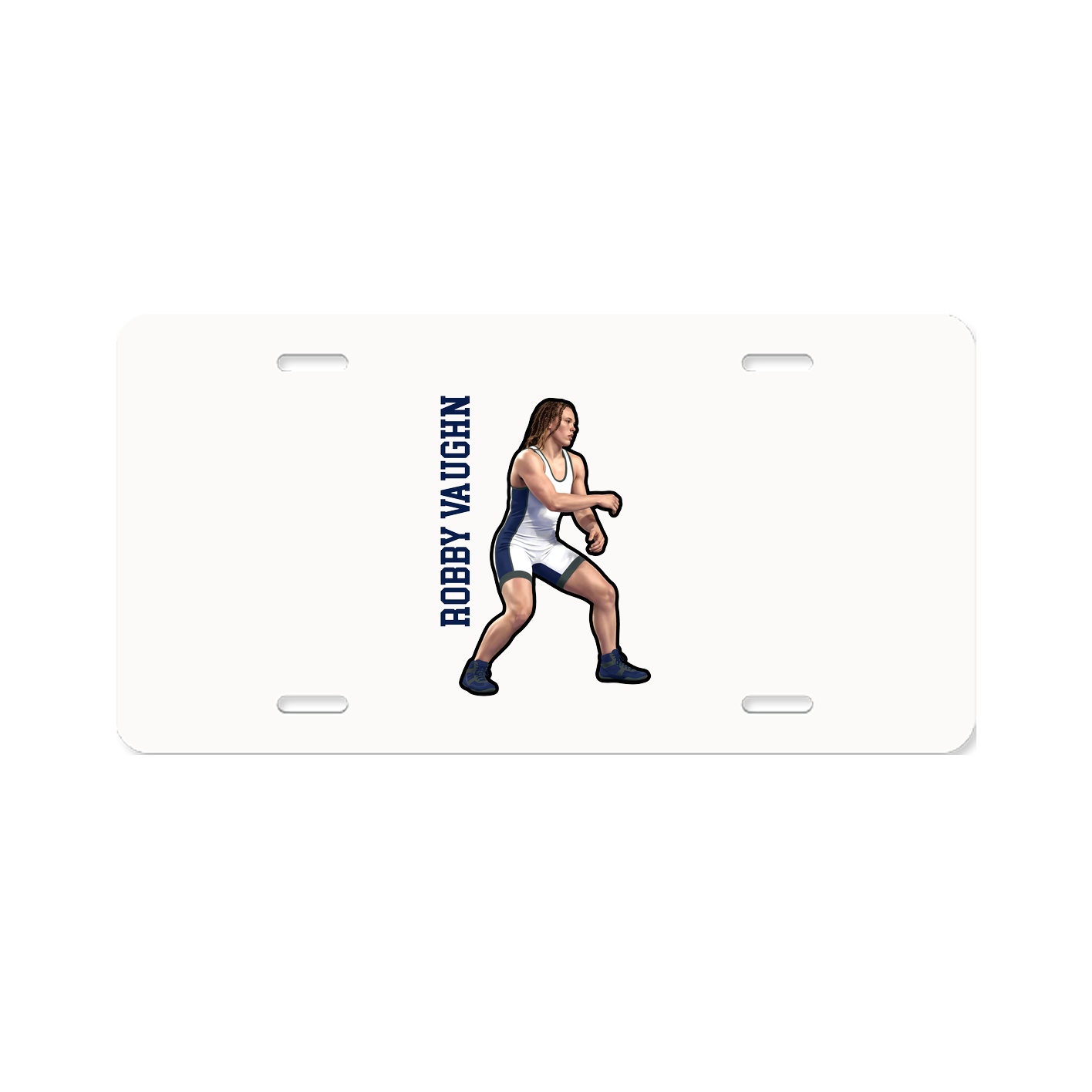 Aluminum License Plate
