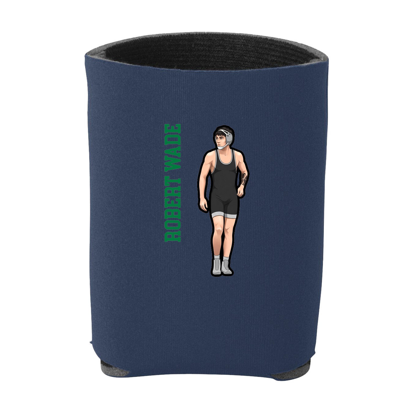 Can Holder — Name Vertical in Navy