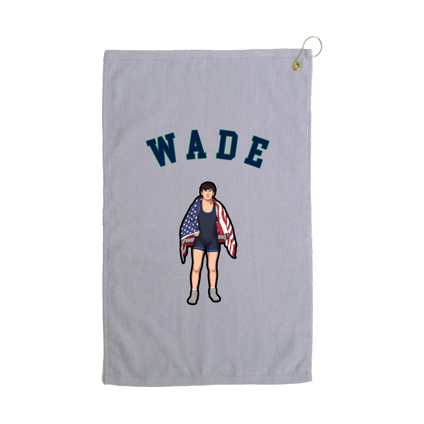 Golf Towel — Shirsey Arch in Grey