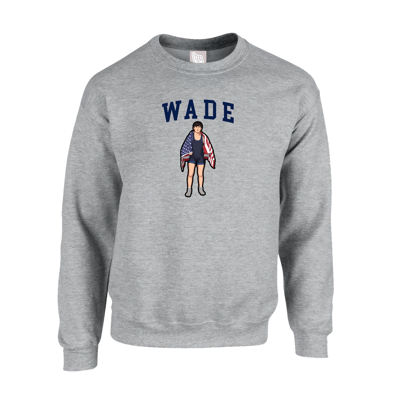 Fleece Crew — Shirsey in Grey