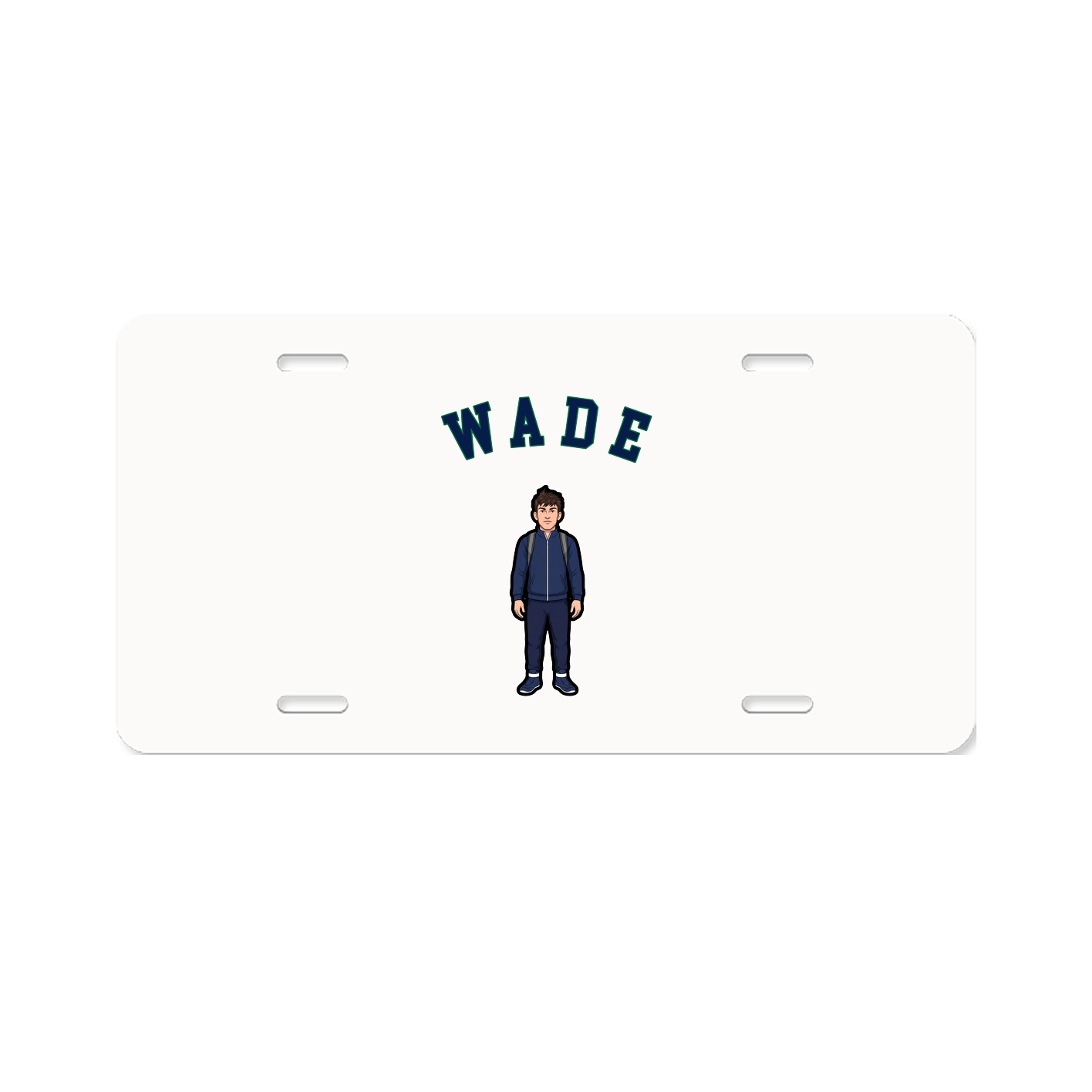 License Plate — Shirsey Arch in Classic