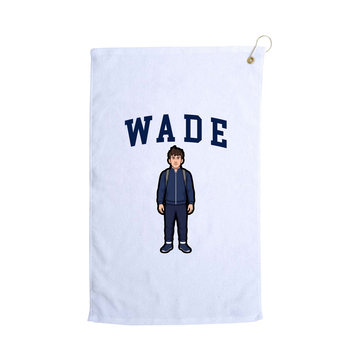 Golf Towel — Shirsey in White