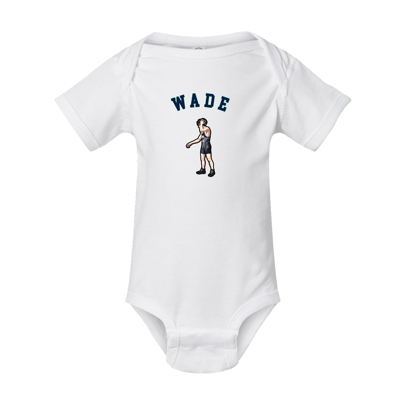 Baby Onesie — Shirsey Arch in White